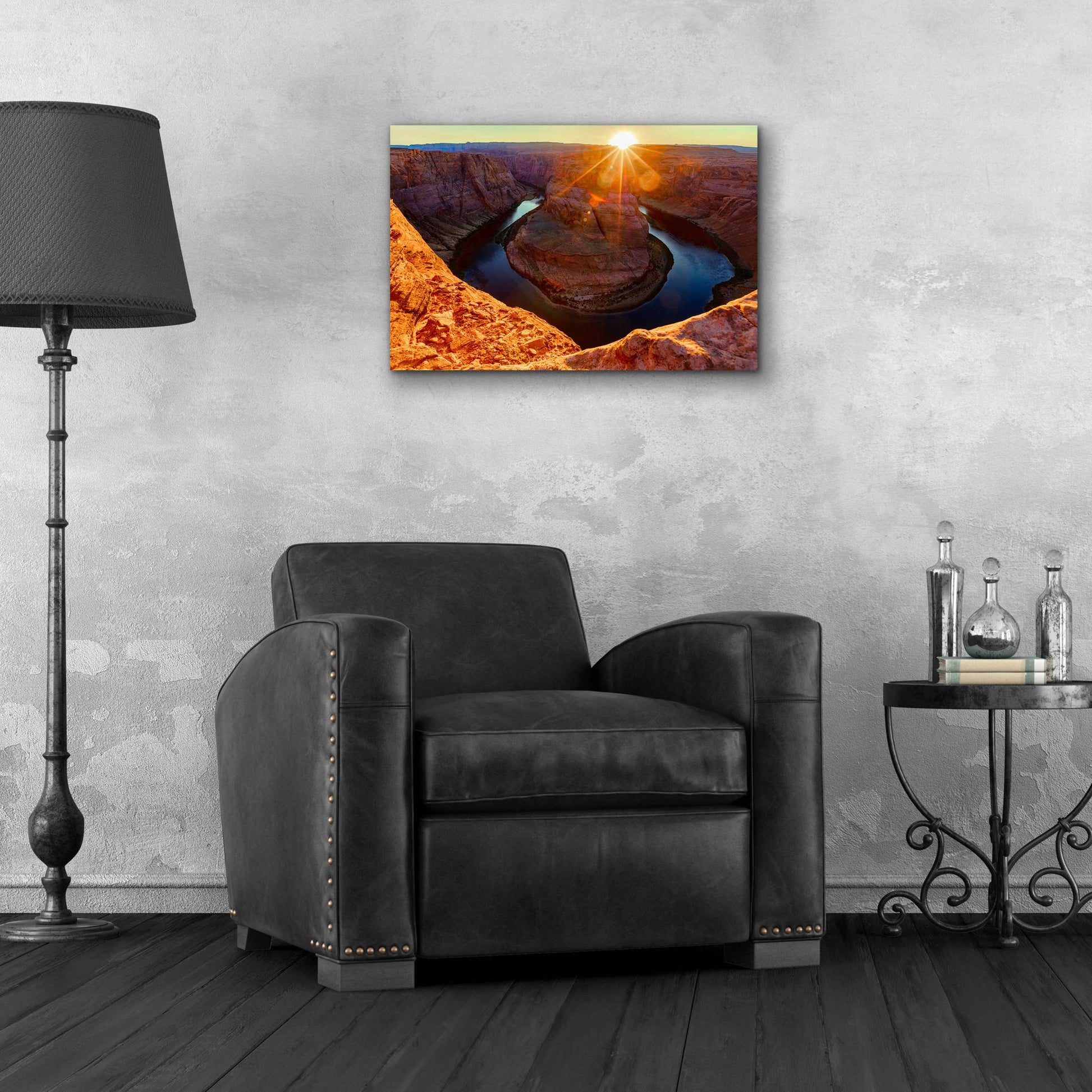 Epic Art 'Utah - Horshoe Bend' by Epic Portfolio, Acrylic Glass Wall Art,24x16