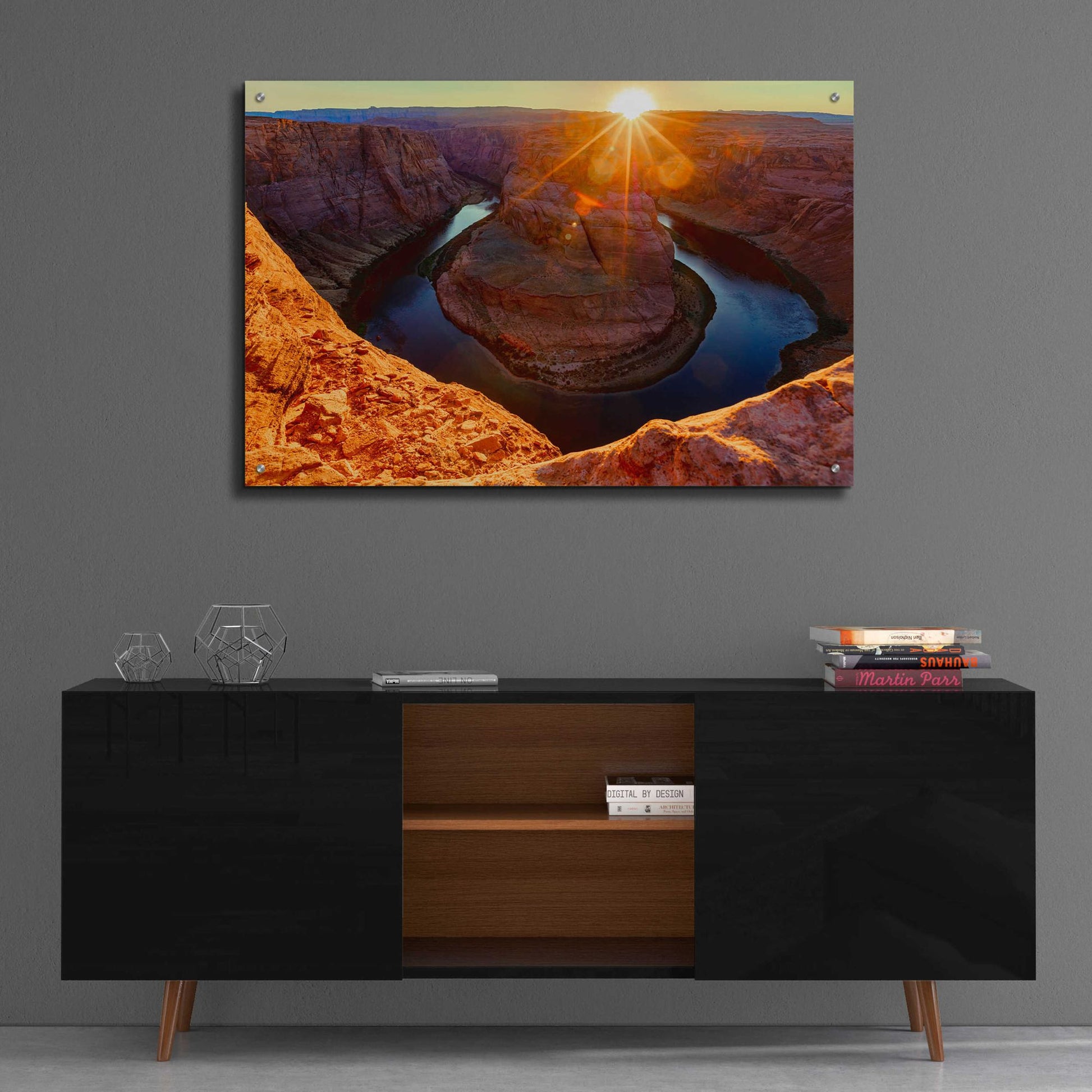 Epic Art 'Utah - Horshoe Bend' by Epic Portfolio, Acrylic Glass Wall Art,36x24