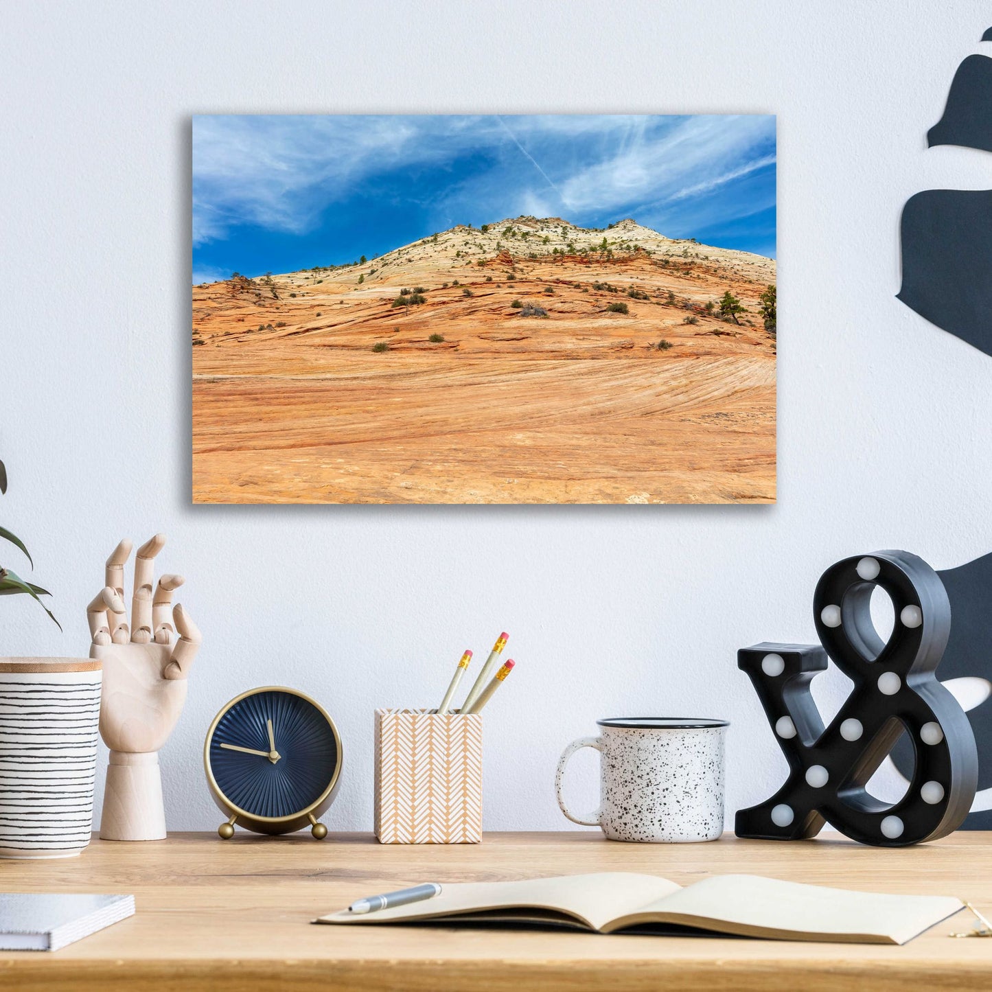 Epic Art 'Utah' by Epic Portfolio, Acrylic Glass Wall Art,16x12