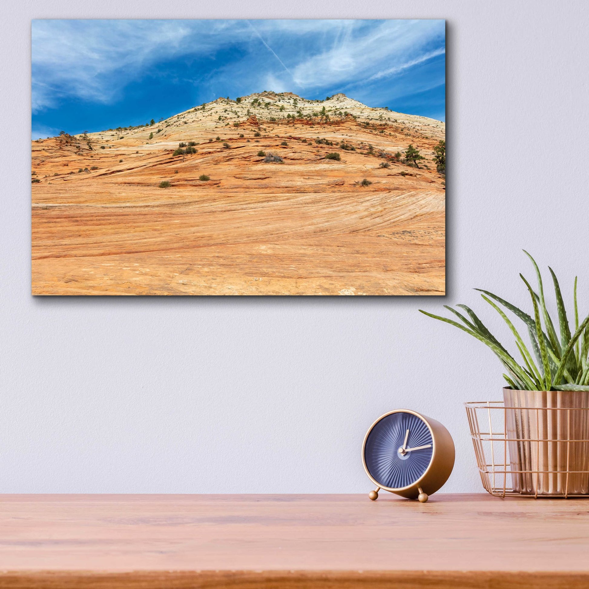 Epic Art 'Utah' by Epic Portfolio, Acrylic Glass Wall Art,16x12