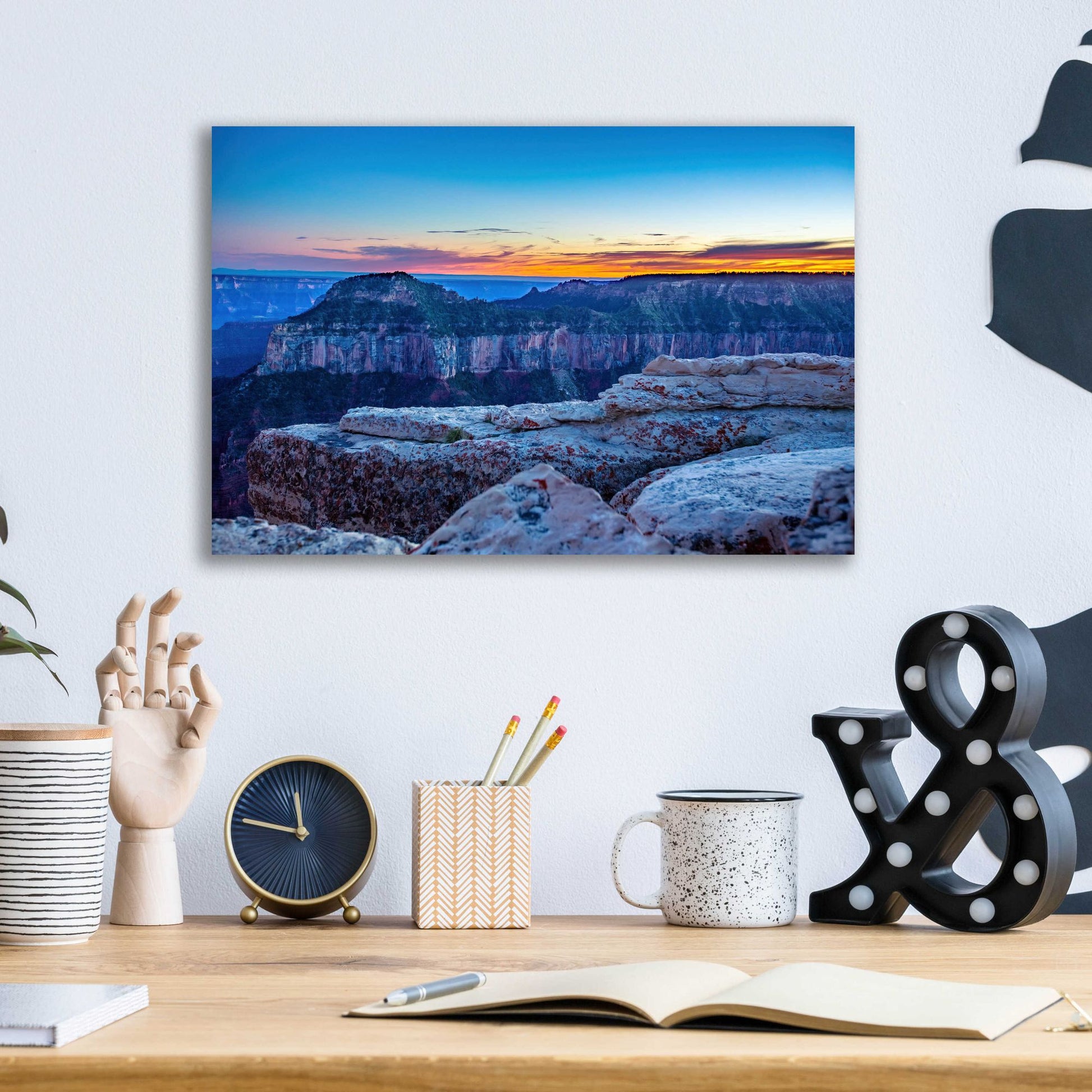 Epic Art 'Utah 2' by Epic Portfolio, Acrylic Glass Wall Art,16x12