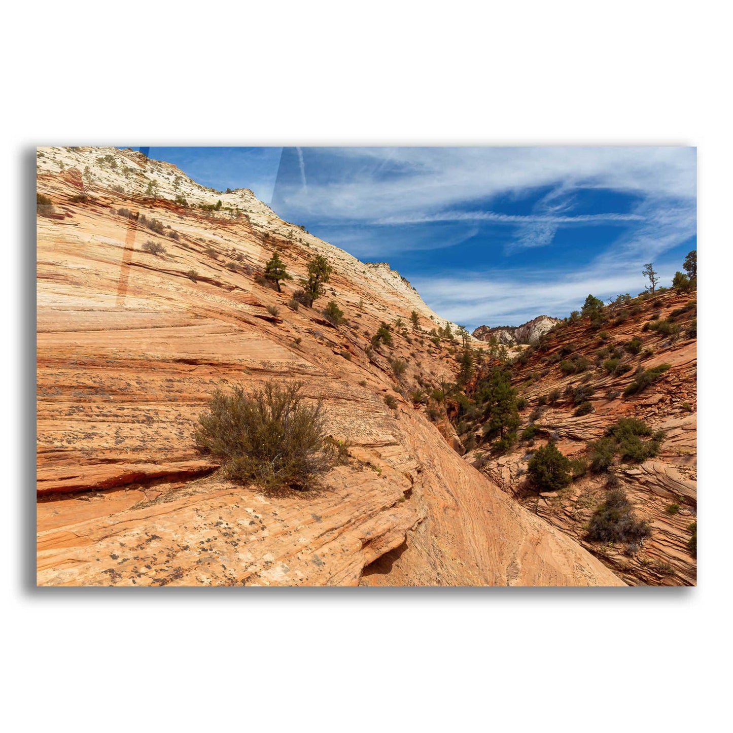 Epic Art 'Utah 4' by Epic Portfolio, Acrylic Glass Wall Art,16x12