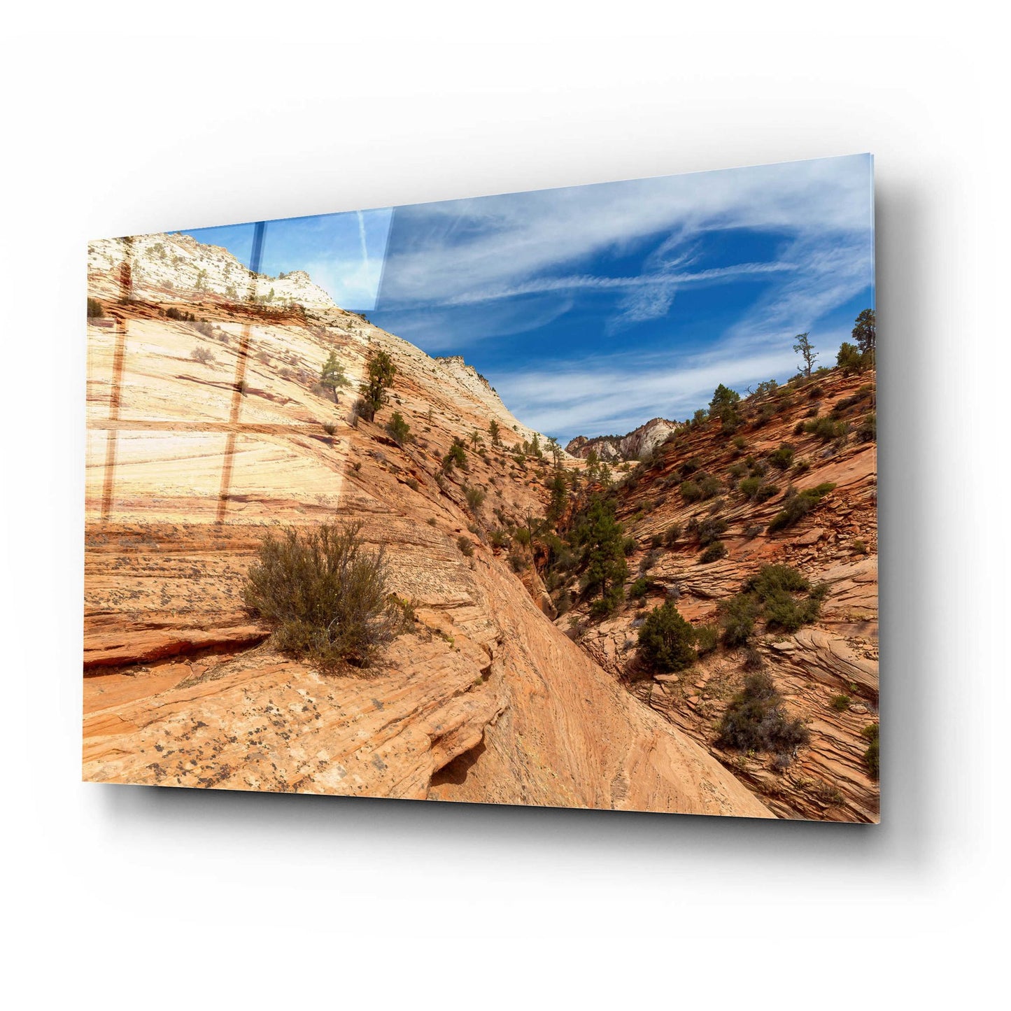 Epic Art 'Utah 4' by Epic Portfolio, Acrylic Glass Wall Art,24x16