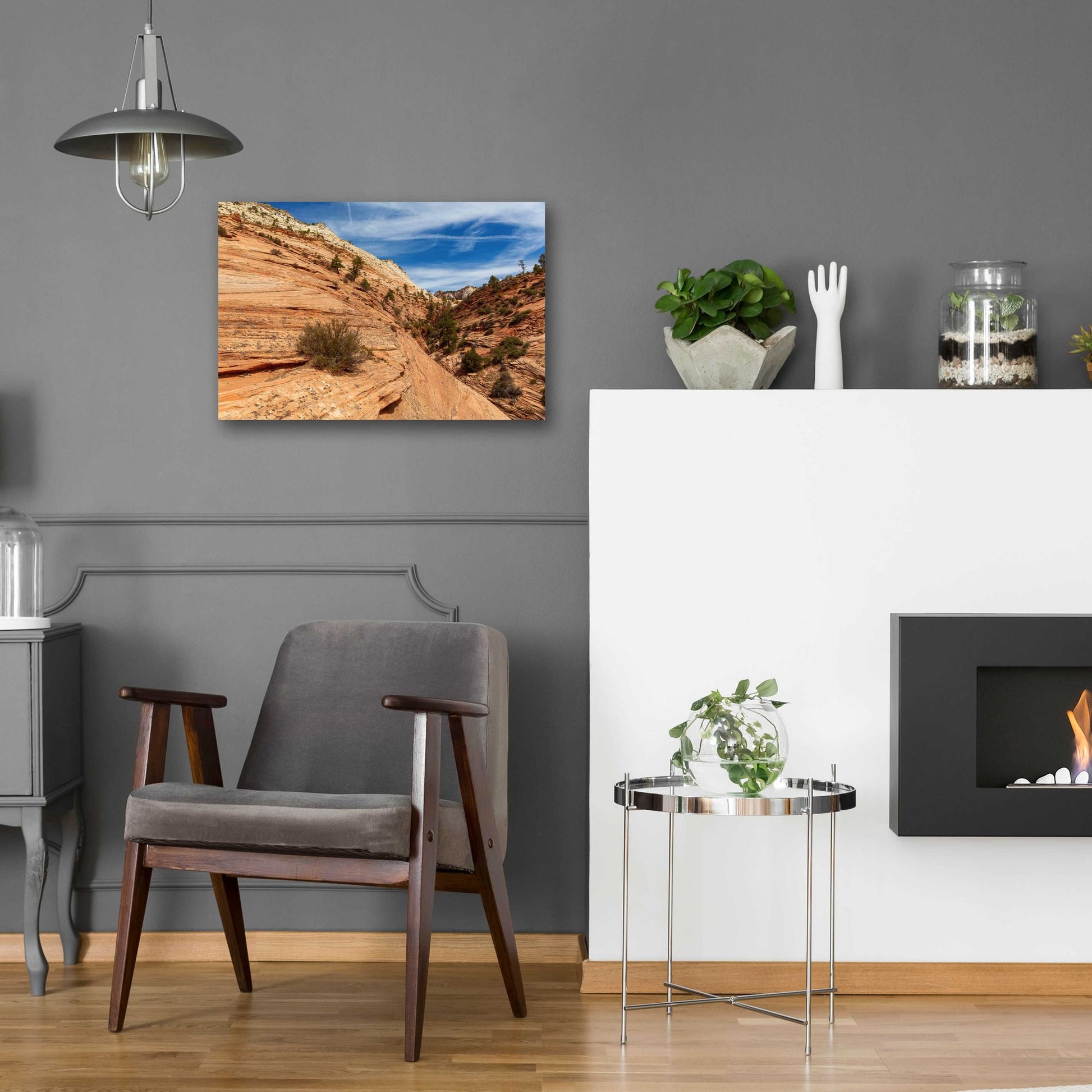 Epic Art 'Utah 4' by Epic Portfolio, Acrylic Glass Wall Art,24x16