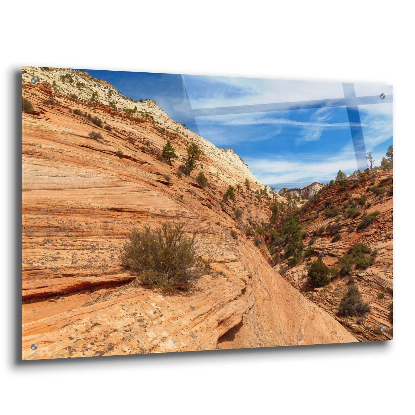 Epic Art 'Utah 4' by Epic Portfolio, Acrylic Glass Wall Art,36x24