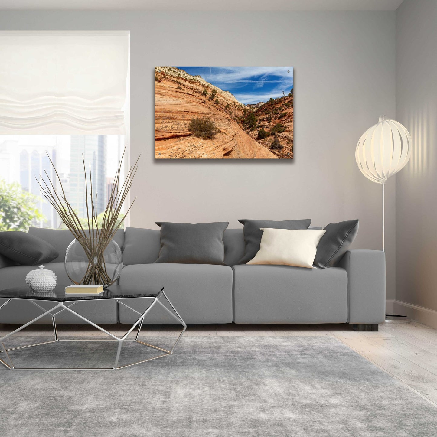 Epic Art 'Utah 4' by Epic Portfolio, Acrylic Glass Wall Art,36x24