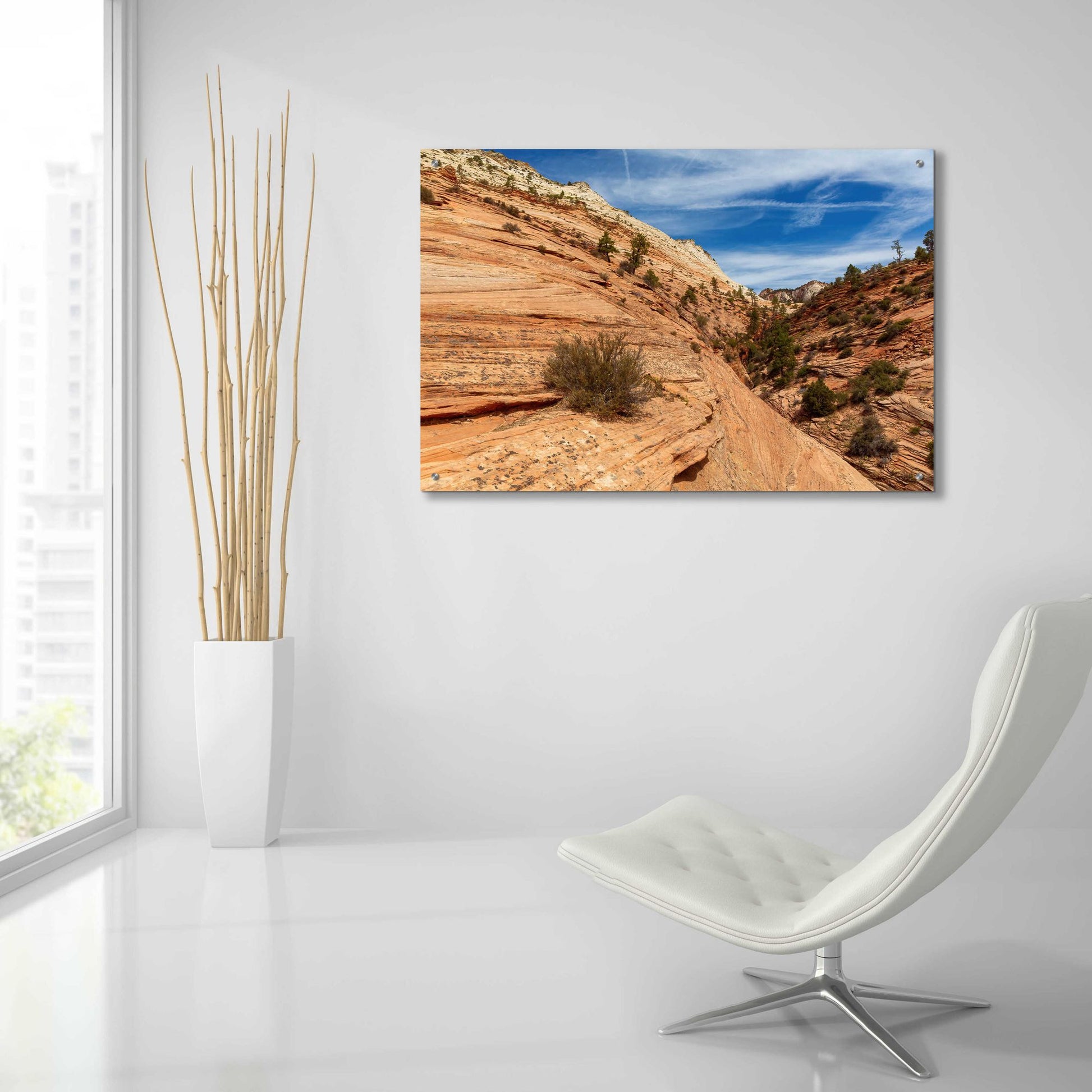 Epic Art 'Utah 4' by Epic Portfolio, Acrylic Glass Wall Art,36x24