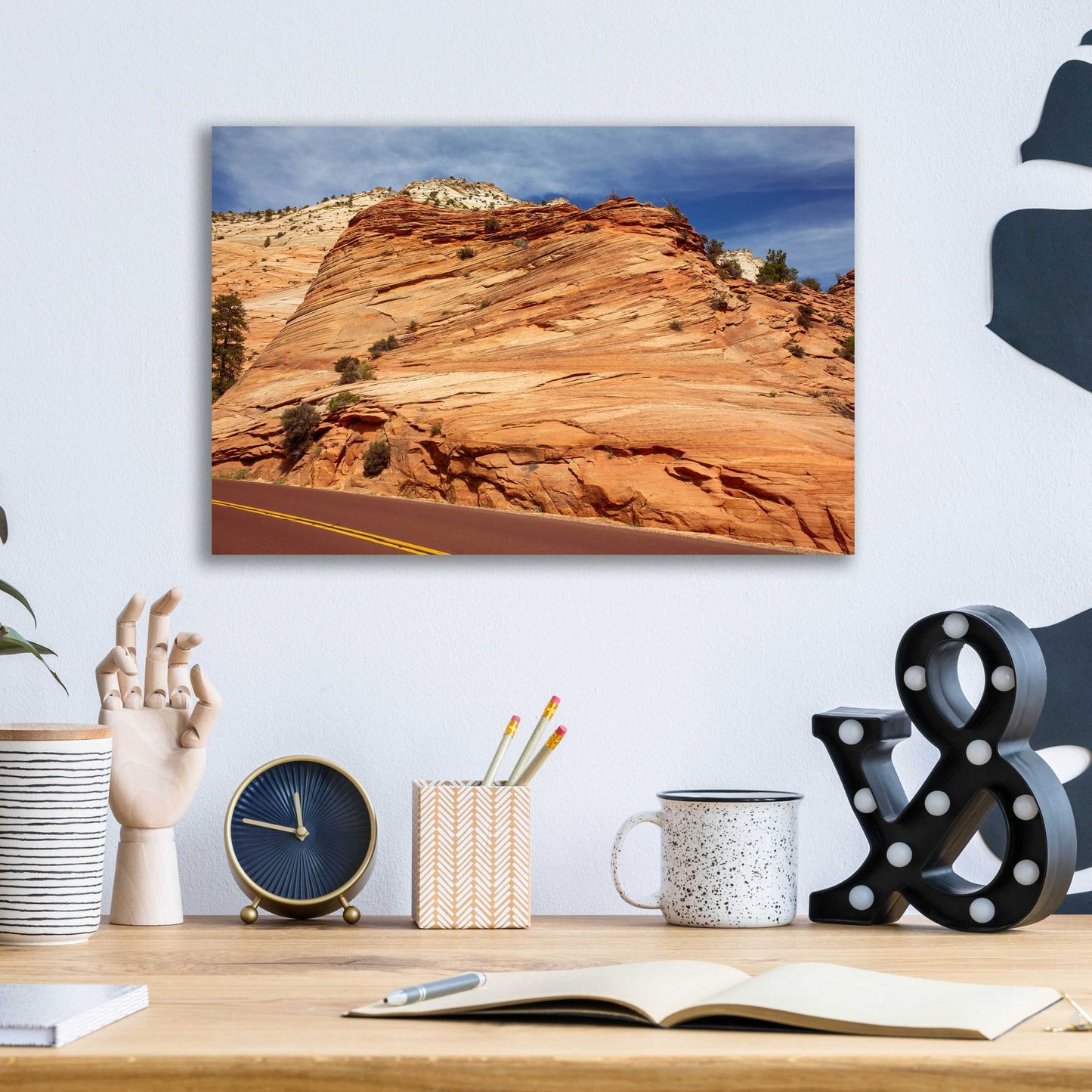 Epic Art 'Utah 5' by Epic Portfolio, Acrylic Glass Wall Art,16x12