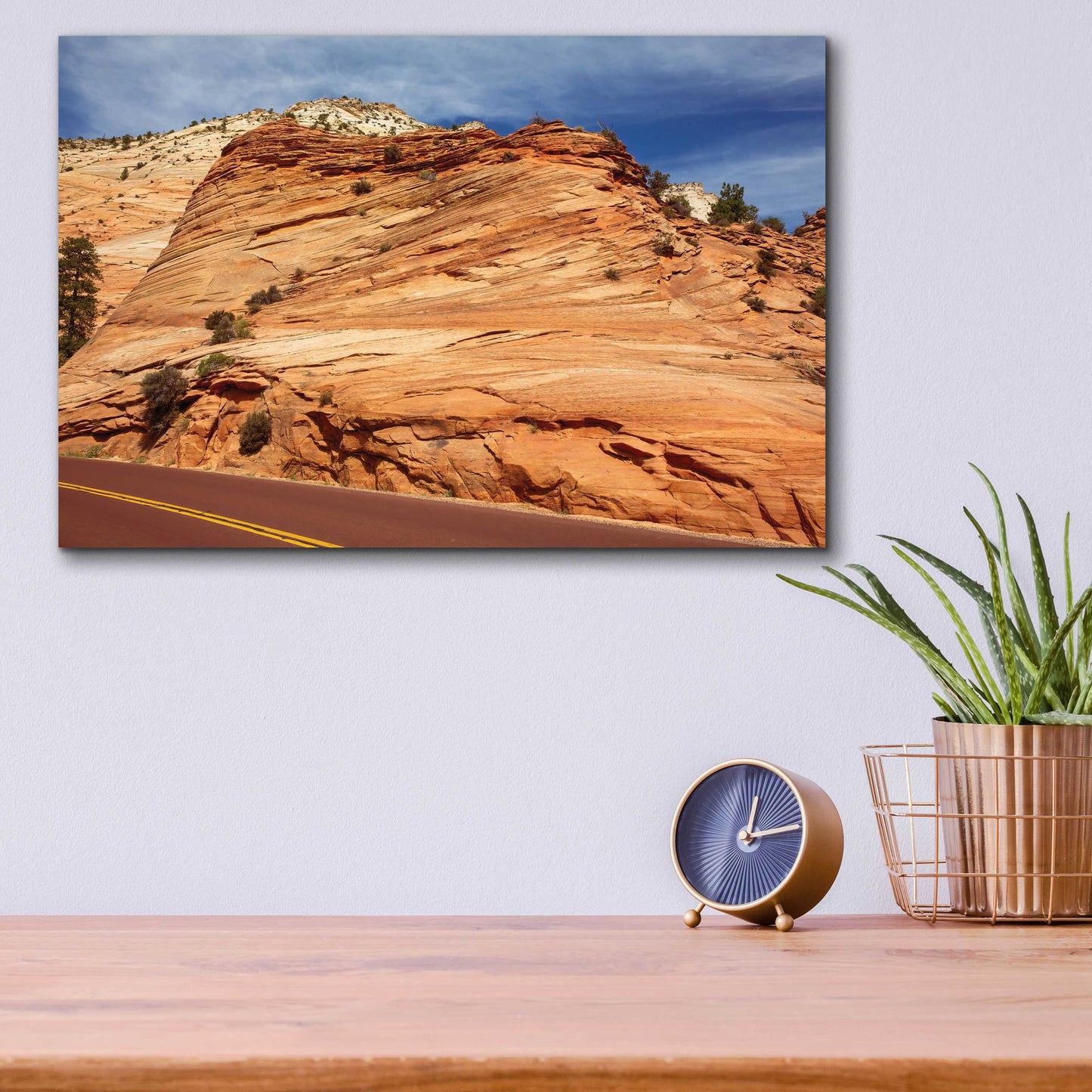 Epic Art 'Utah 5' by Epic Portfolio, Acrylic Glass Wall Art,16x12