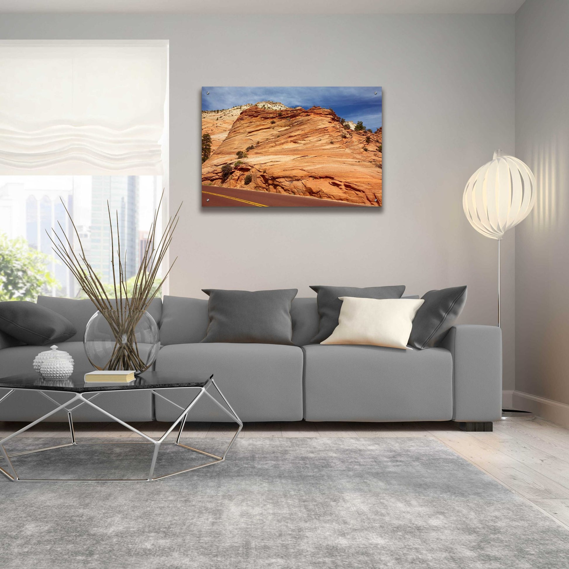 Epic Art 'Utah 5' by Epic Portfolio, Acrylic Glass Wall Art,36x24