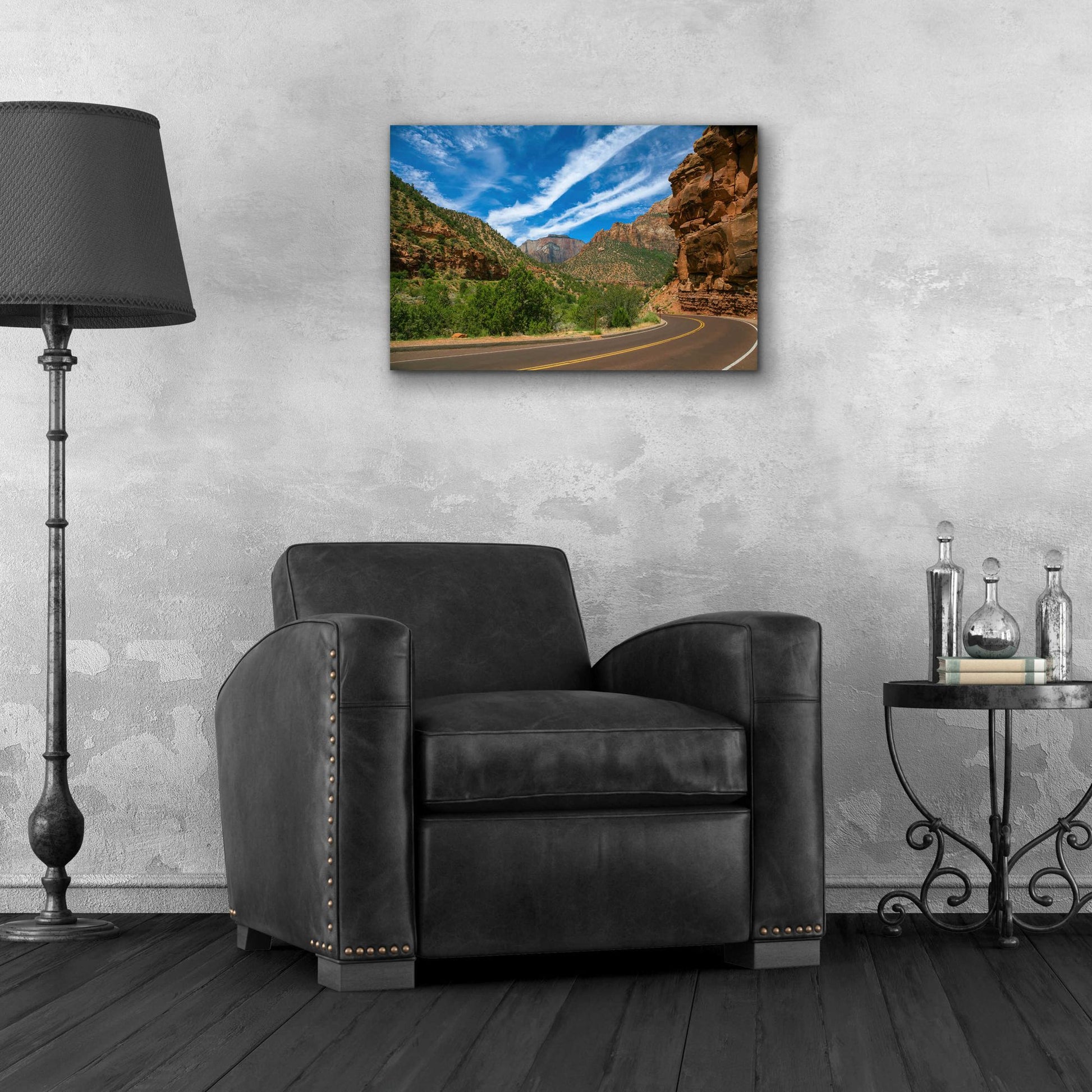 Epic Art 'Utah Roadtrip' by Epic Portfolio, Acrylic Glass Wall Art,24x16