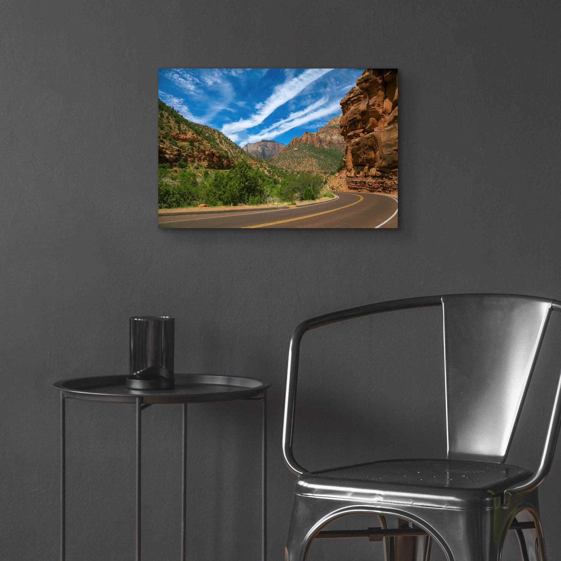 Epic Art 'Utah Roadtrip' by Epic Portfolio, Acrylic Glass Wall Art,24x16