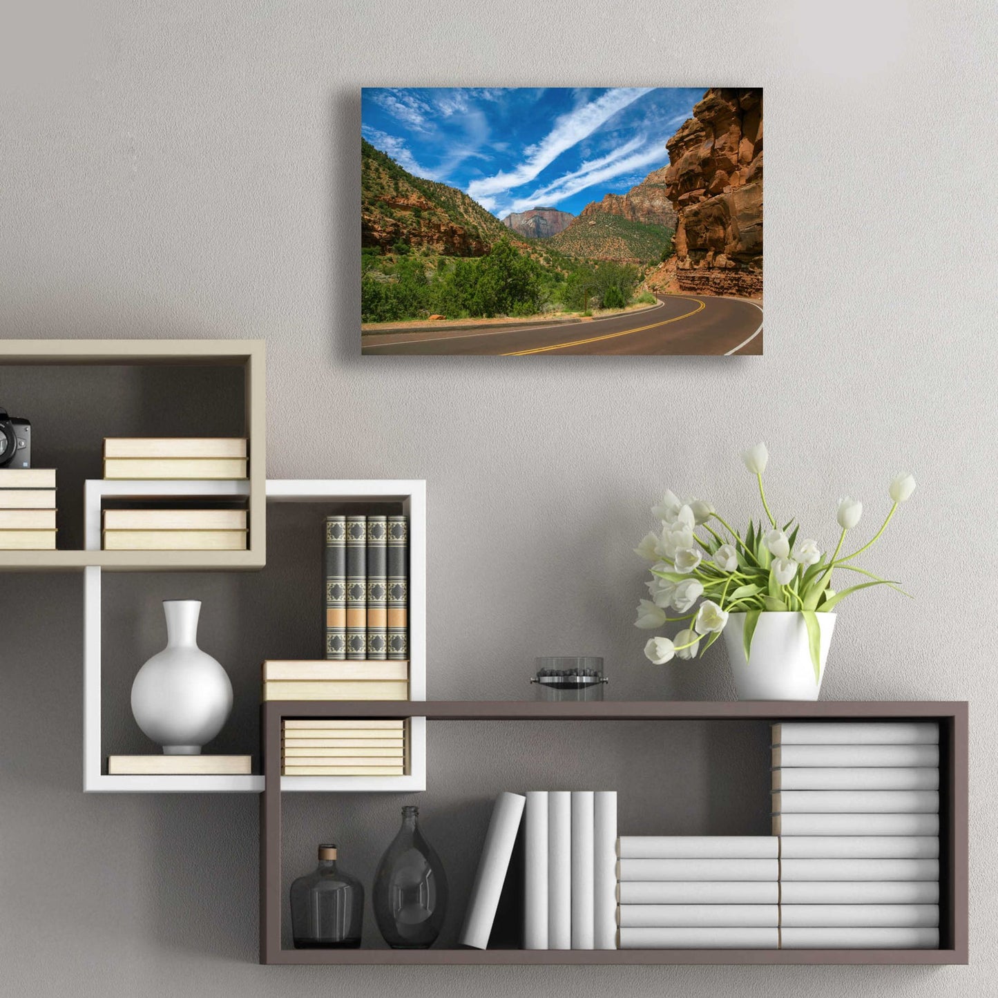 Epic Art 'Utah Roadtrip' by Epic Portfolio, Acrylic Glass Wall Art,24x16