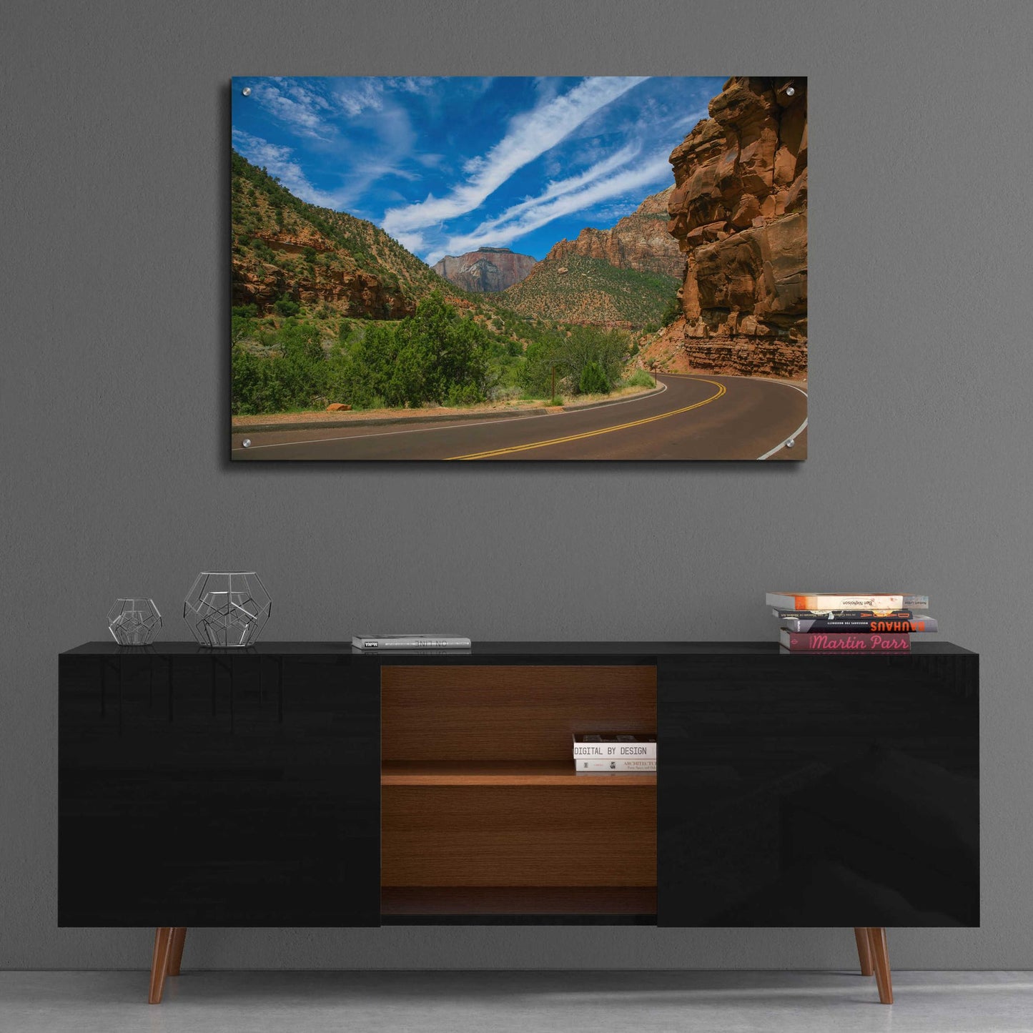 Epic Art 'Utah Roadtrip' by Epic Portfolio, Acrylic Glass Wall Art,36x24