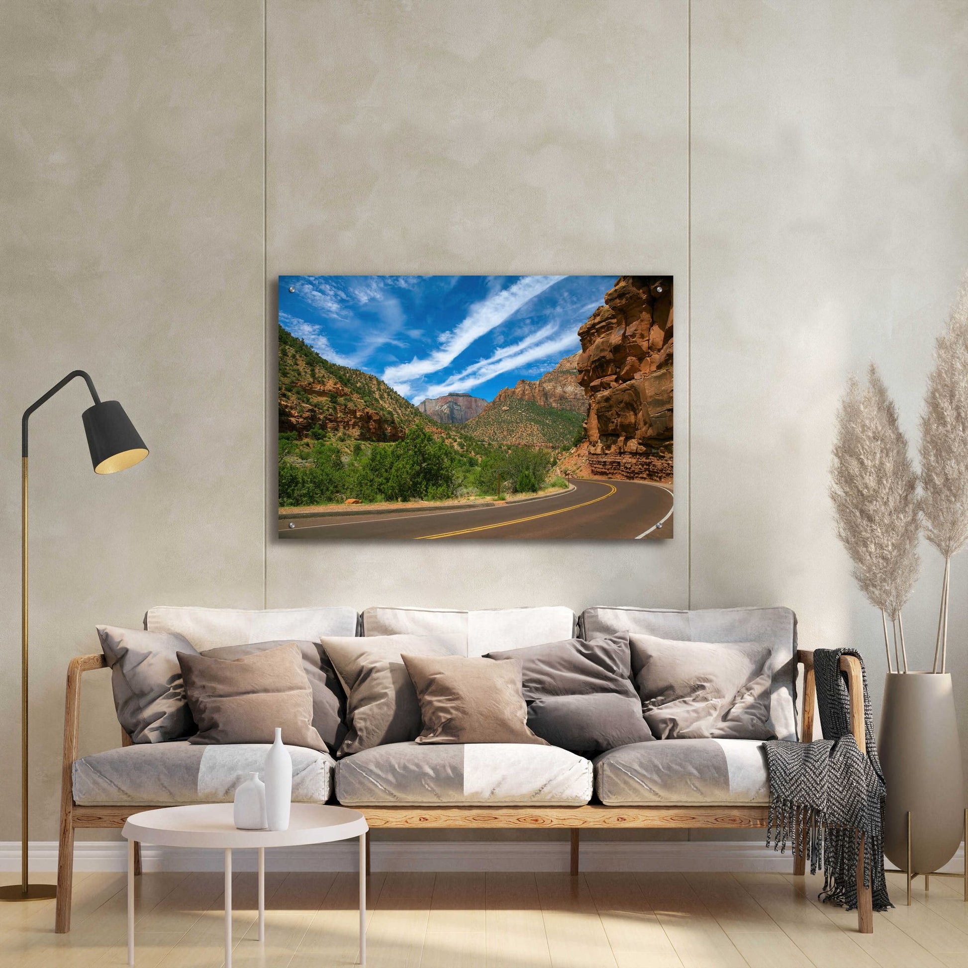 Epic Art 'Utah Roadtrip' by Epic Portfolio, Acrylic Glass Wall Art,36x24