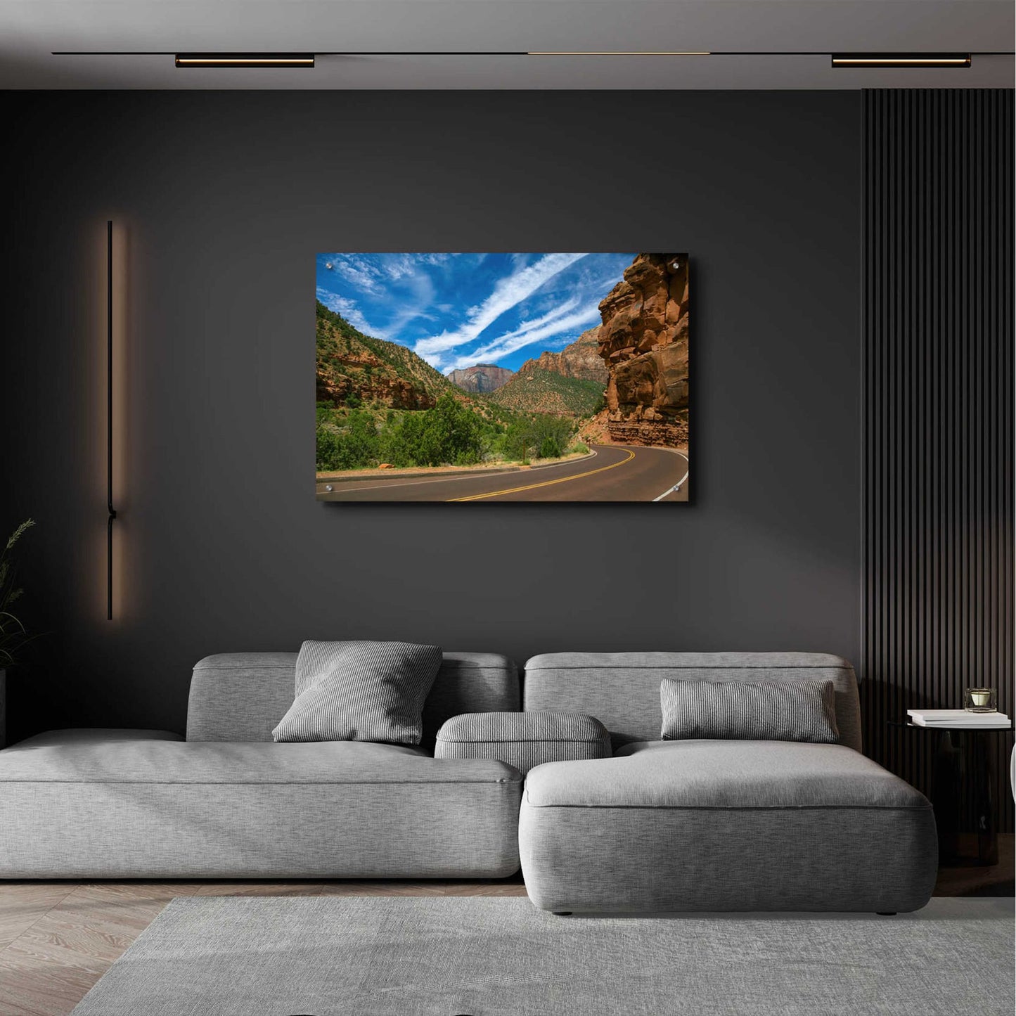 Epic Art 'Utah Roadtrip' by Epic Portfolio, Acrylic Glass Wall Art,36x24