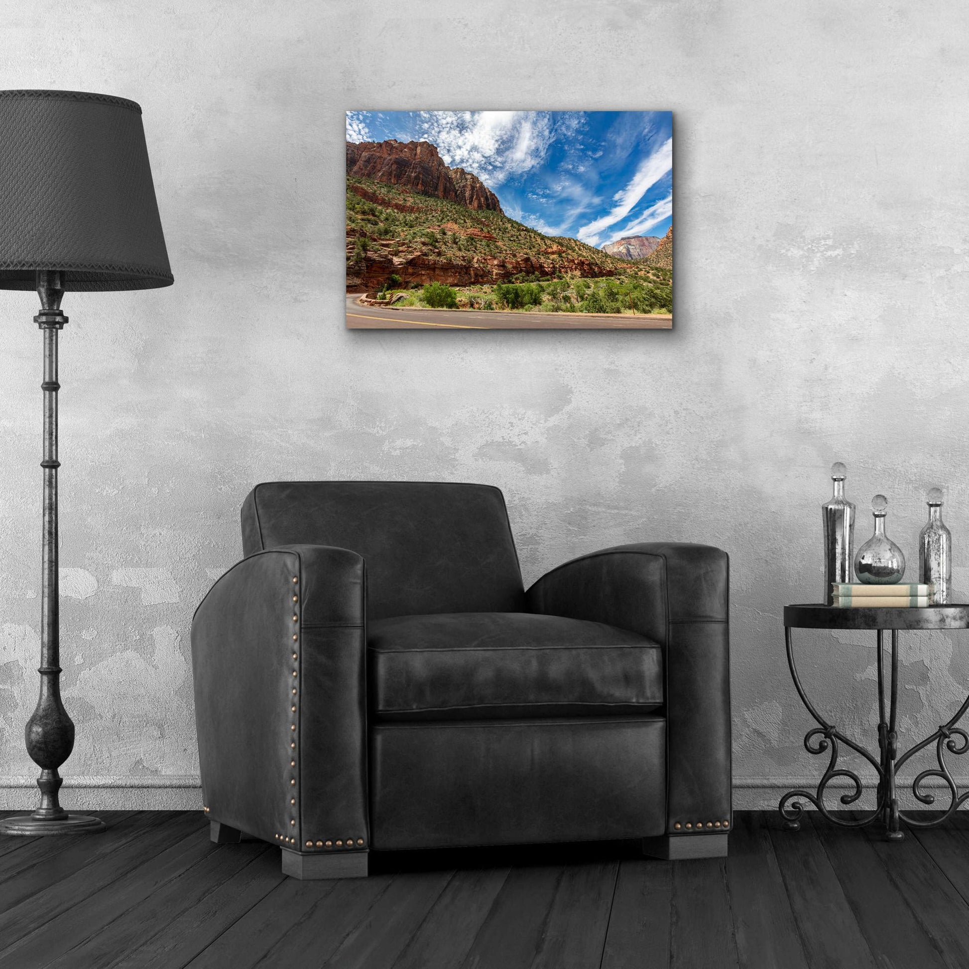 Epic Art 'Utah - Zion' by Epic Portfolio, Acrylic Glass Wall Art,24x16