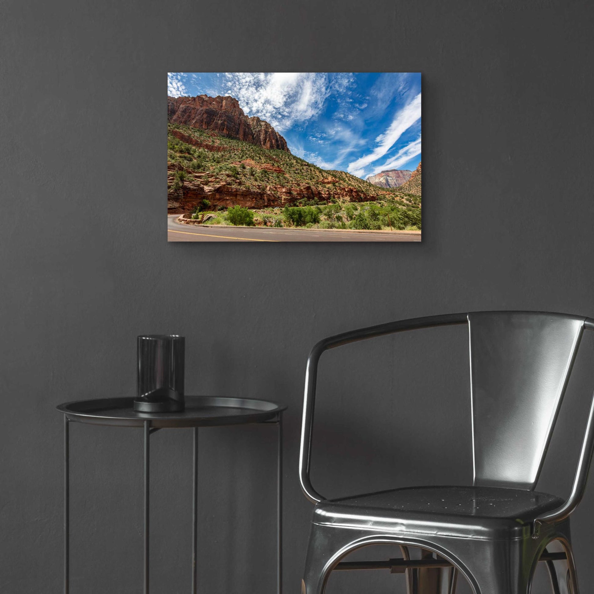 Epic Art 'Utah - Zion' by Epic Portfolio, Acrylic Glass Wall Art,24x16