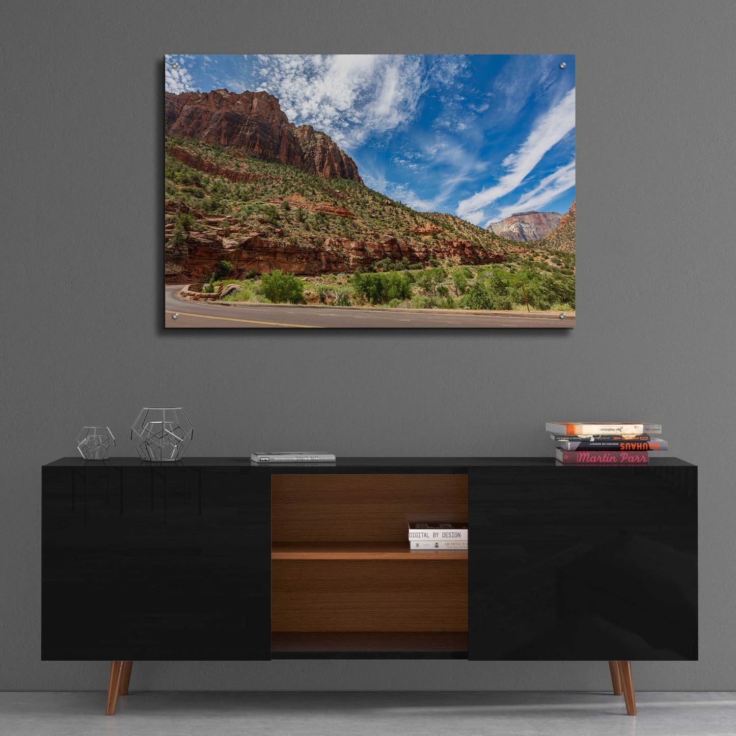 Epic Art 'Utah - Zion' by Epic Portfolio, Acrylic Glass Wall Art,36x24