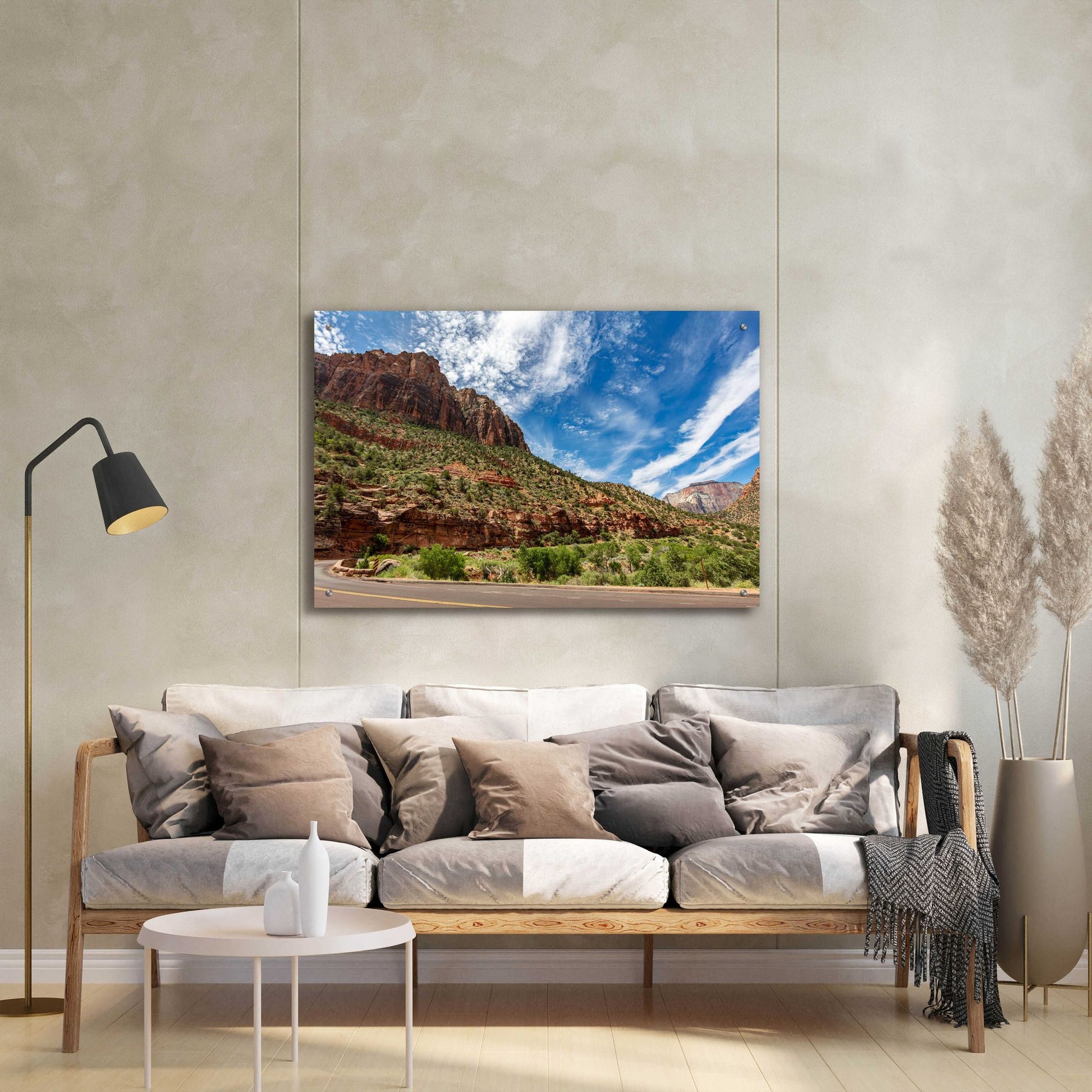 Epic Art 'Utah - Zion' by Epic Portfolio, Acrylic Glass Wall Art,36x24