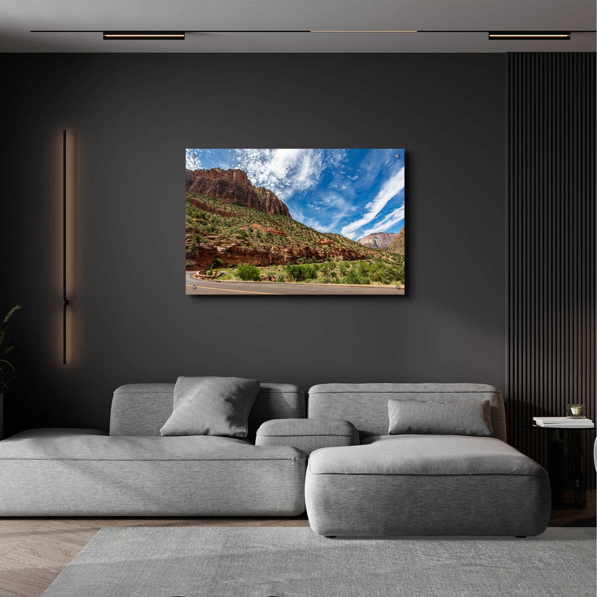 Epic Art 'Utah - Zion' by Epic Portfolio, Acrylic Glass Wall Art,36x24