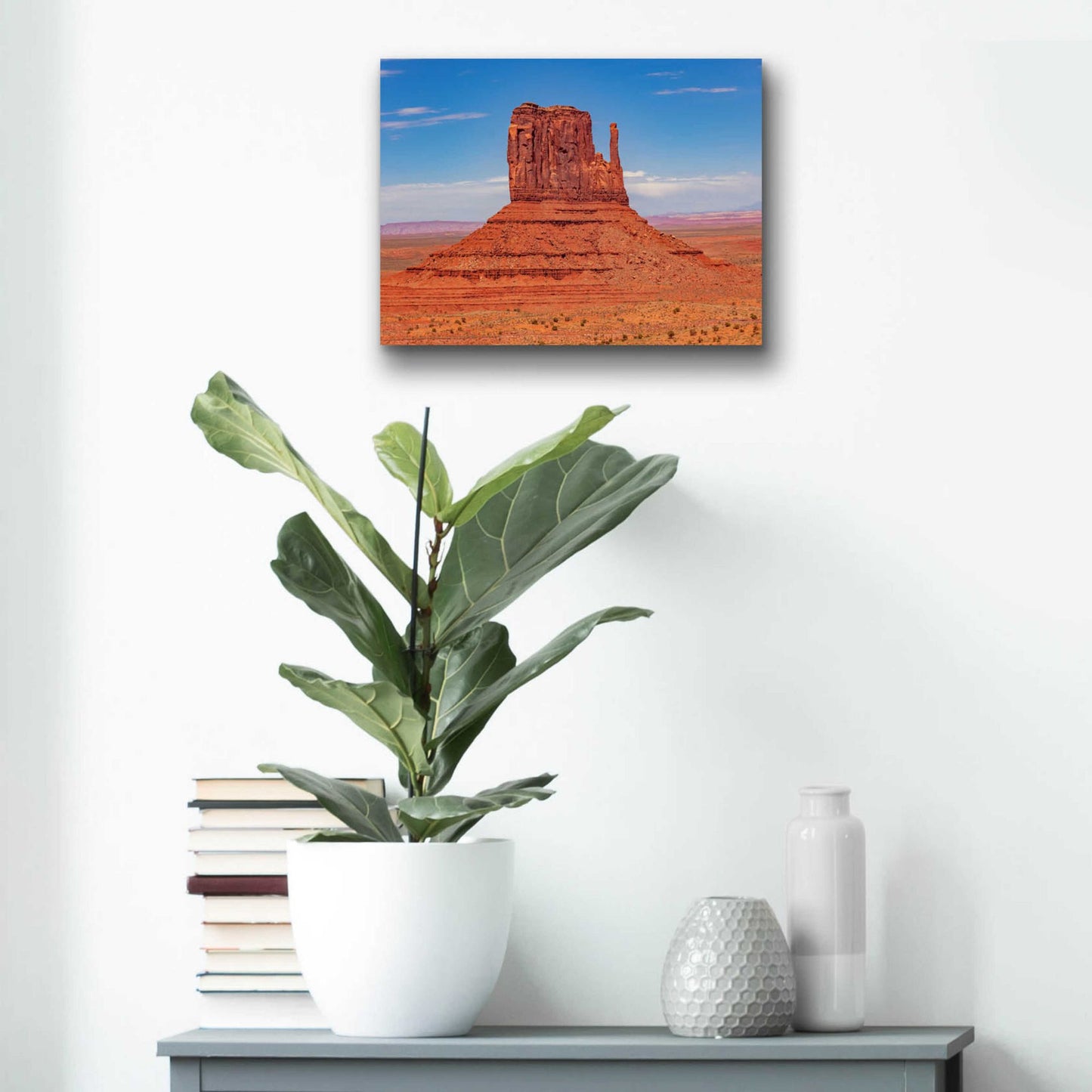 Epic Art 'Utah - Monument Valley' by Epic Portfolio, Acrylic Glass Wall Art,16x12