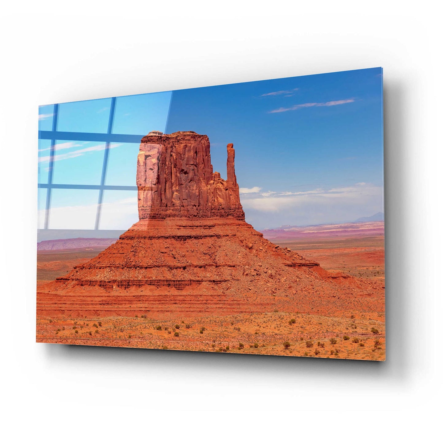 Epic Art 'Utah - Monument Valley' by Epic Portfolio, Acrylic Glass Wall Art,24x16