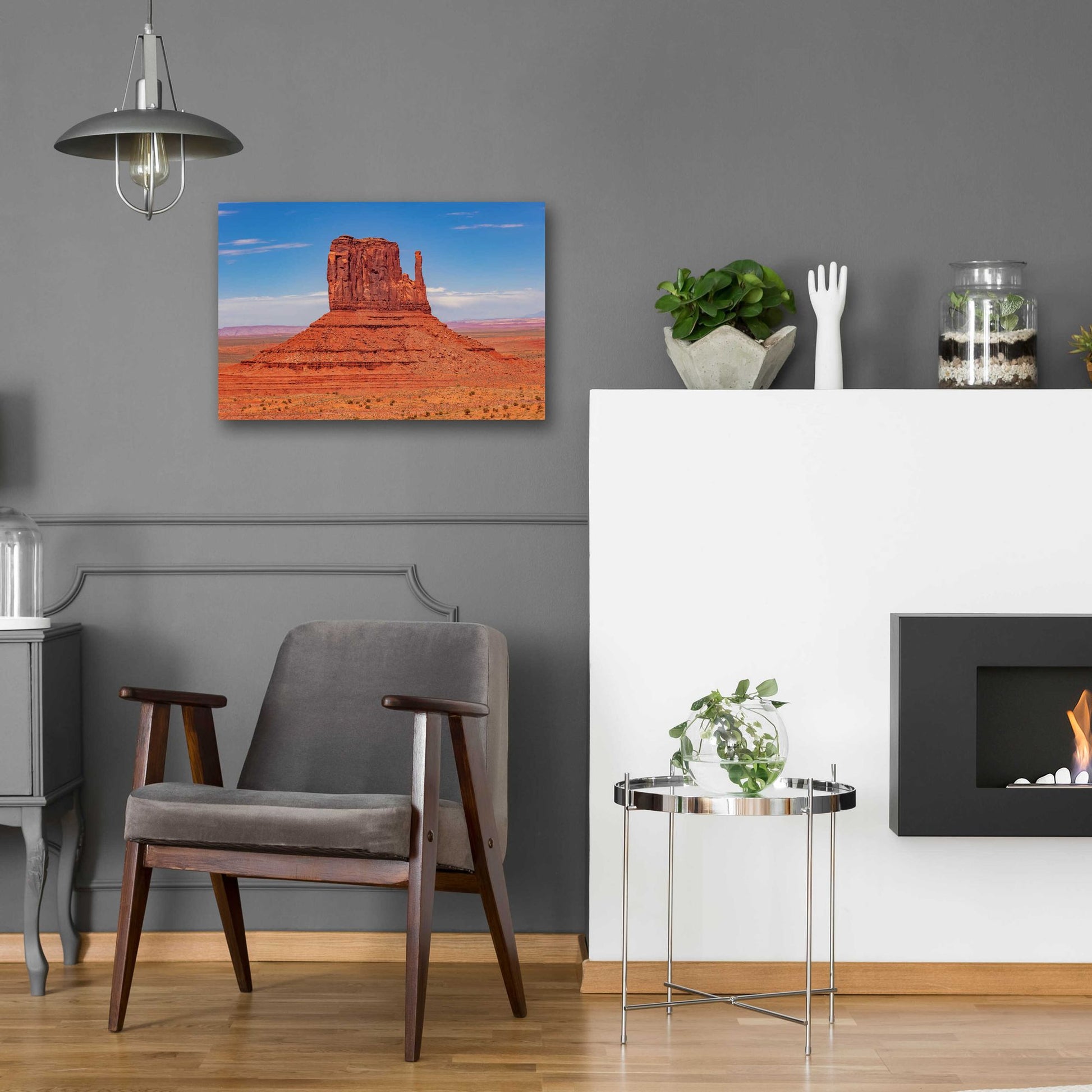 Epic Art 'Utah - Monument Valley' by Epic Portfolio, Acrylic Glass Wall Art,24x16