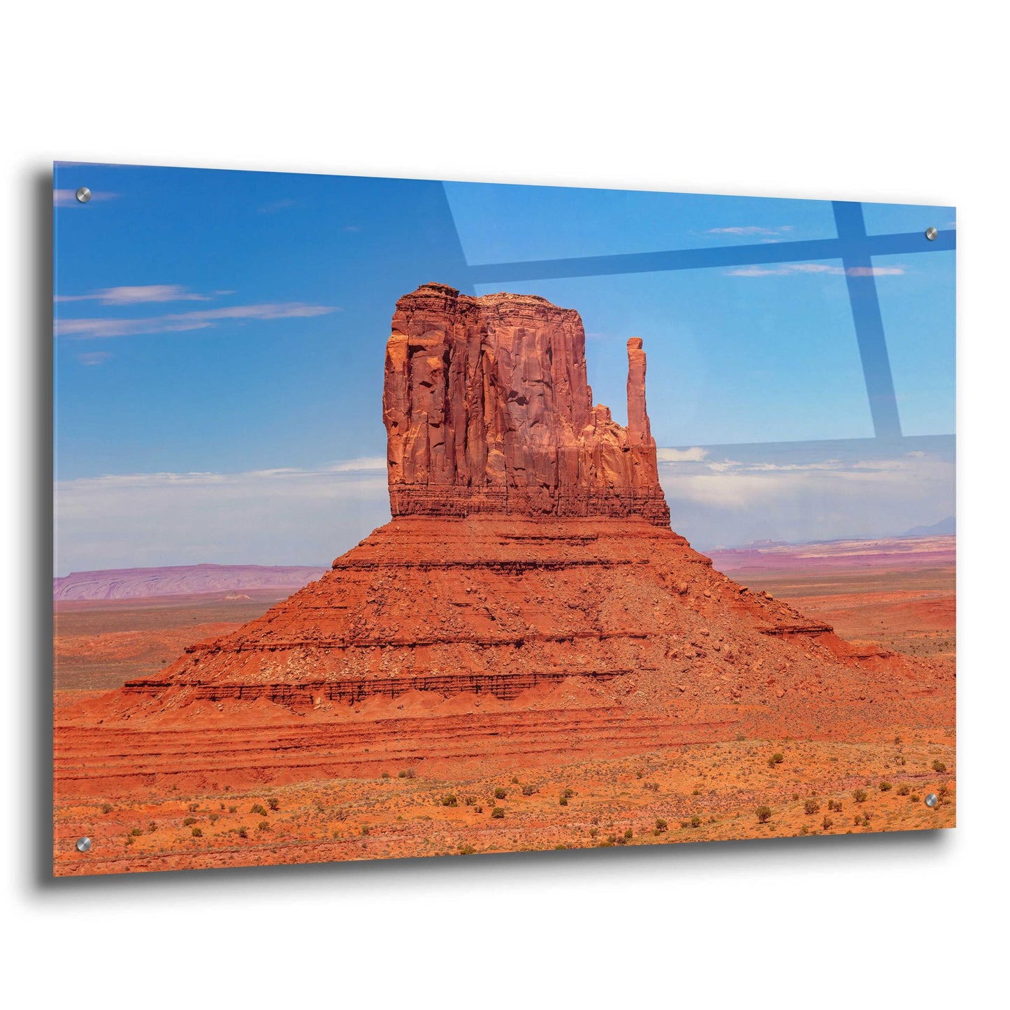 Epic Art 'Utah - Monument Valley' by Epic Portfolio, Acrylic Glass Wall Art,36x24