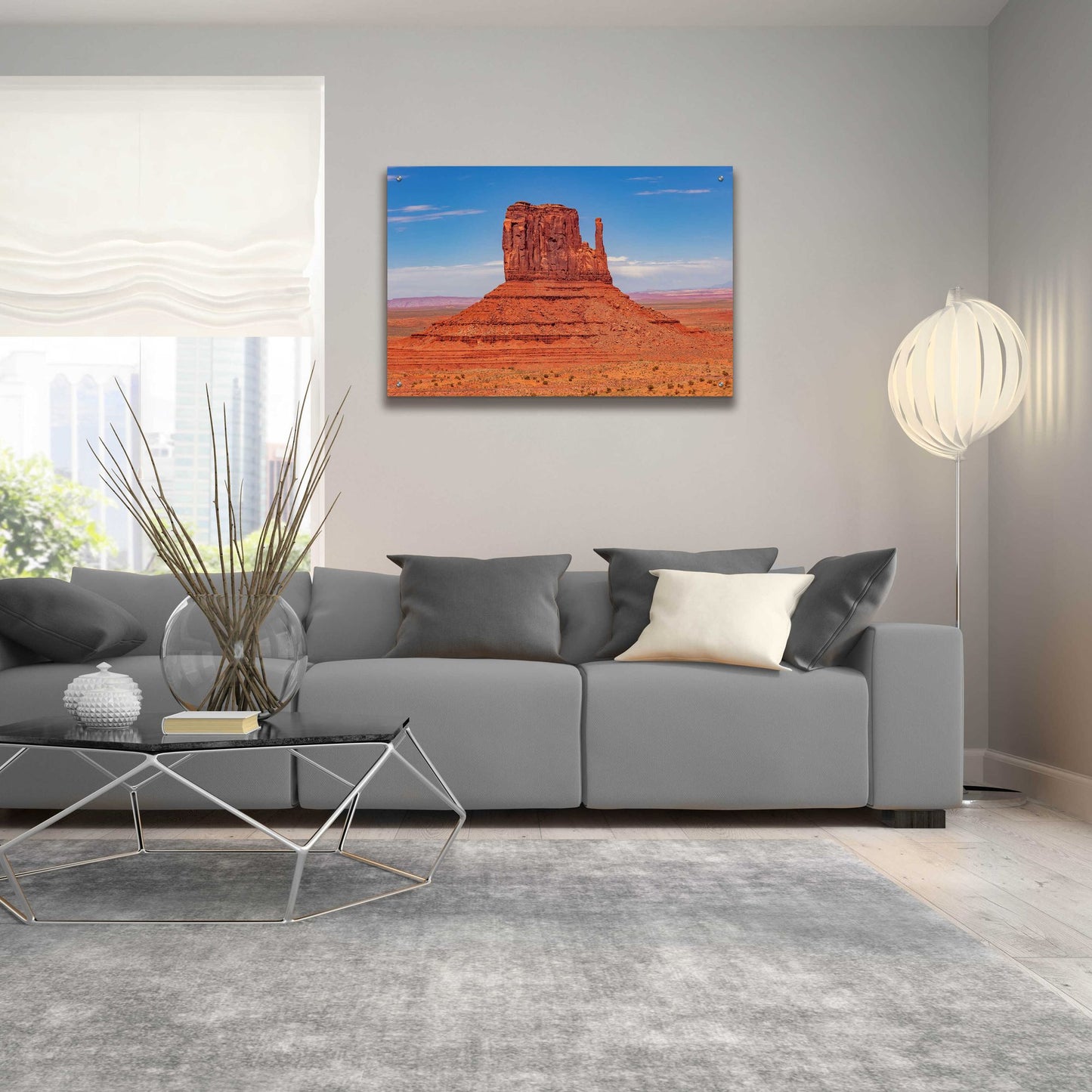 Epic Art 'Utah - Monument Valley' by Epic Portfolio, Acrylic Glass Wall Art,36x24