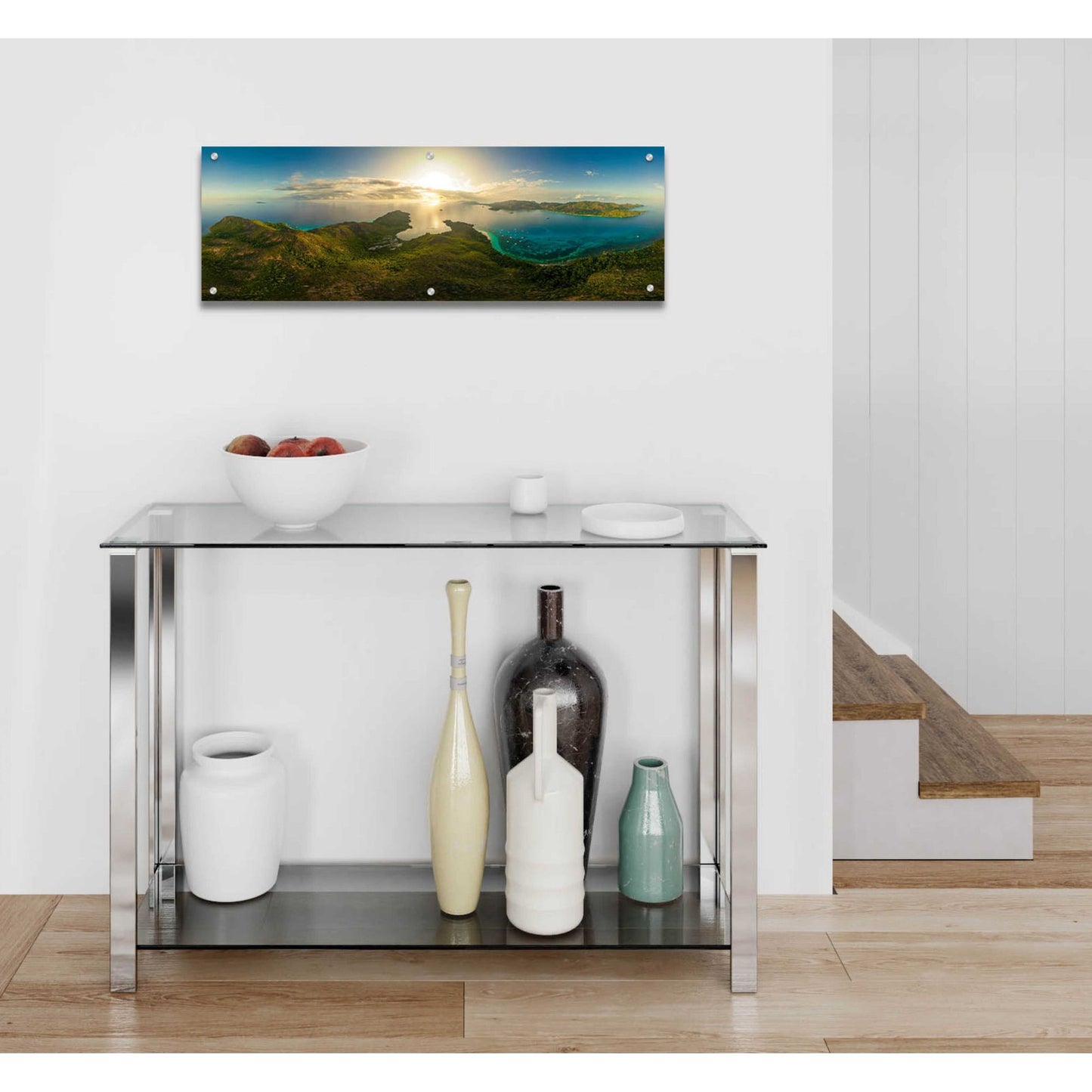 Epic Art 'Seychelles - Inside Curios Island' by Epic Portfolio, Acrylic Glass Wall Art,36x12