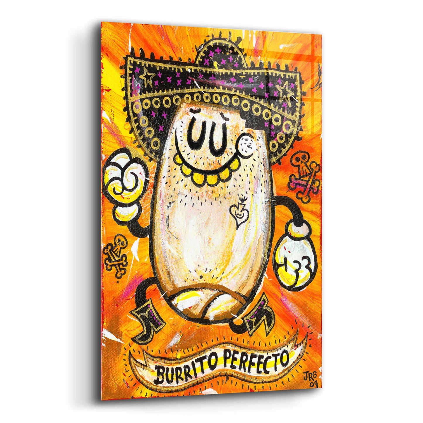 Epic Art 'Burrito Perfecto' by Jorge R. Gutierrez,12x16