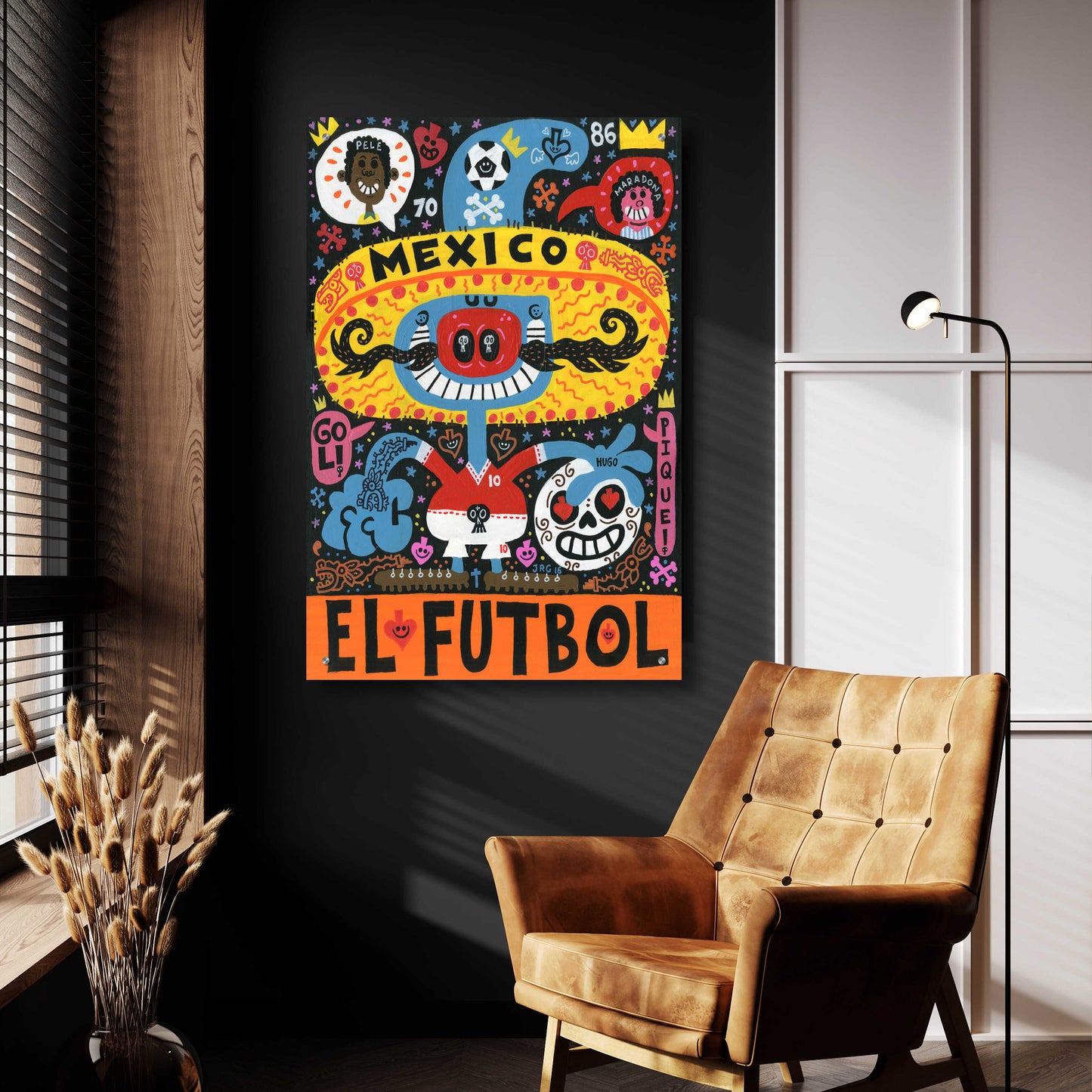 Epic Art 'La Mascota del Mundial' by Jorge R. Gutierrez,24x36