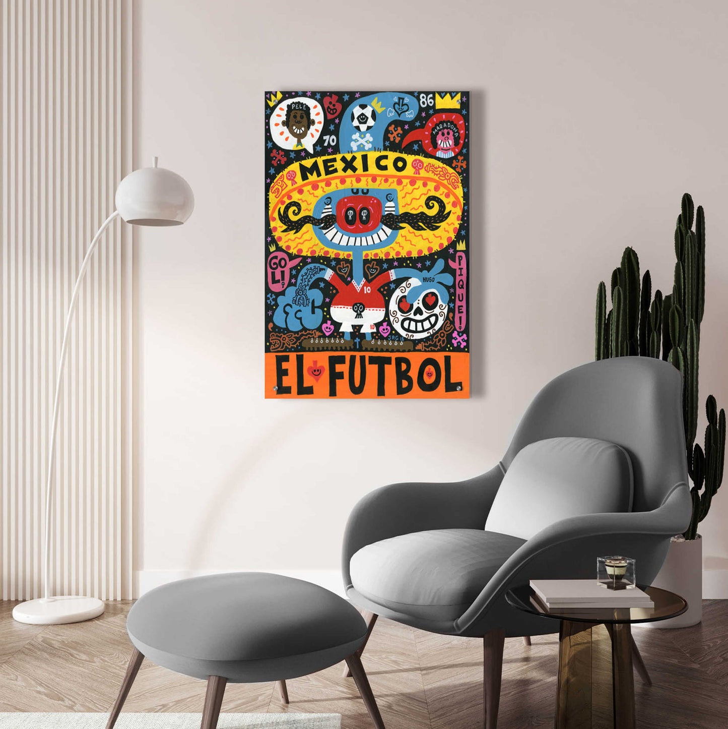 Epic Art 'La Mascota del Mundial' by Jorge R. Gutierrez,24x36