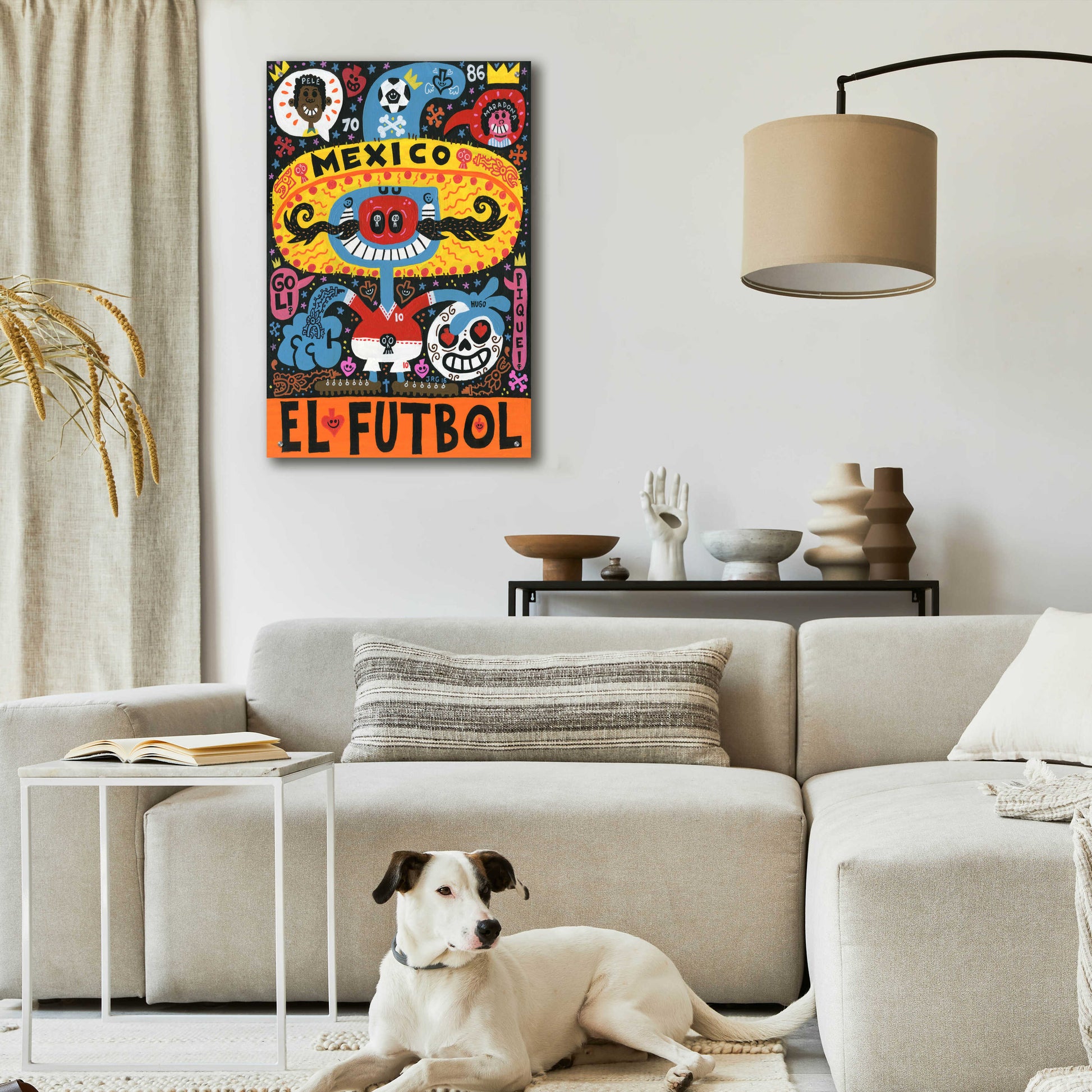 Epic Art 'La Mascota del Mundial' by Jorge R. Gutierrez,24x36