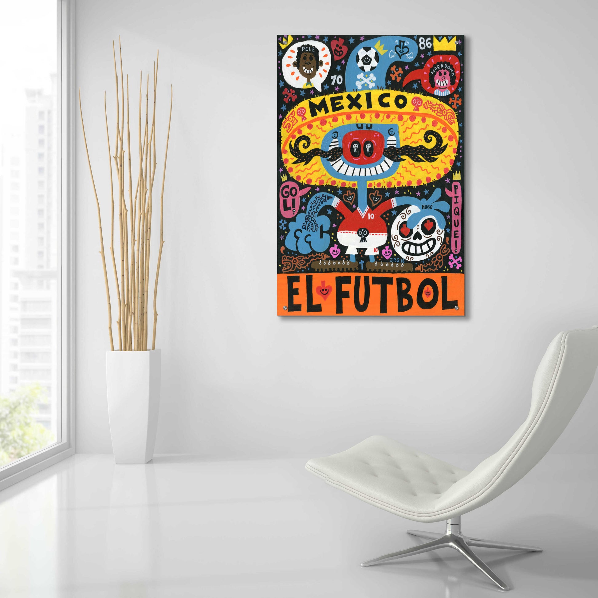 Epic Art 'La Mascota del Mundial' by Jorge R. Gutierrez,24x36