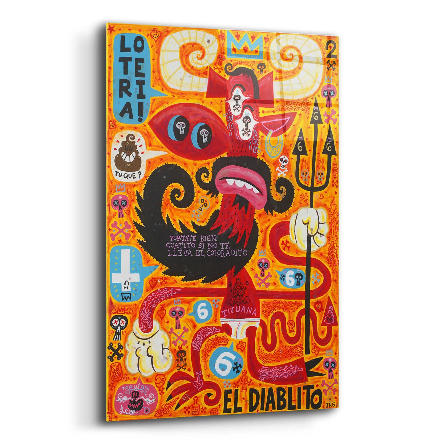 Epic Art 'Loteria!' by Jorge R. Gutierrez,12x16