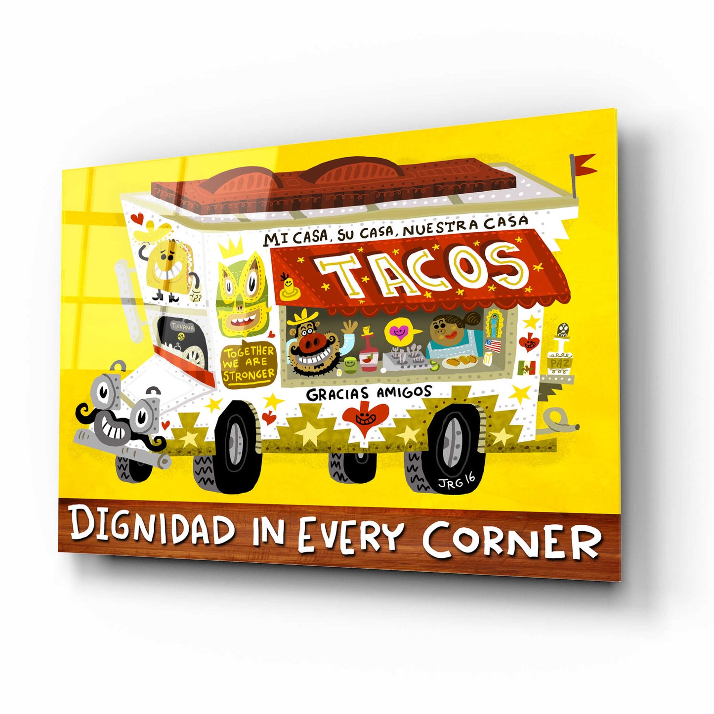 Epic Art 'Taco Truck' by Jorge R. Gutierrez,16x12