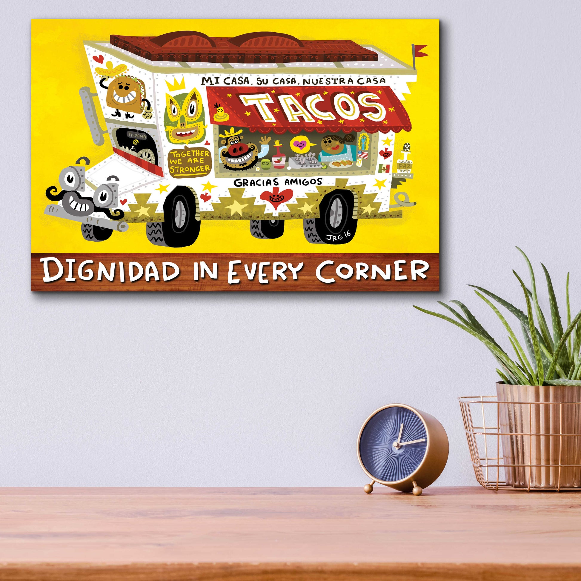 Epic Art 'Taco Truck' by Jorge R. Gutierrez,16x12