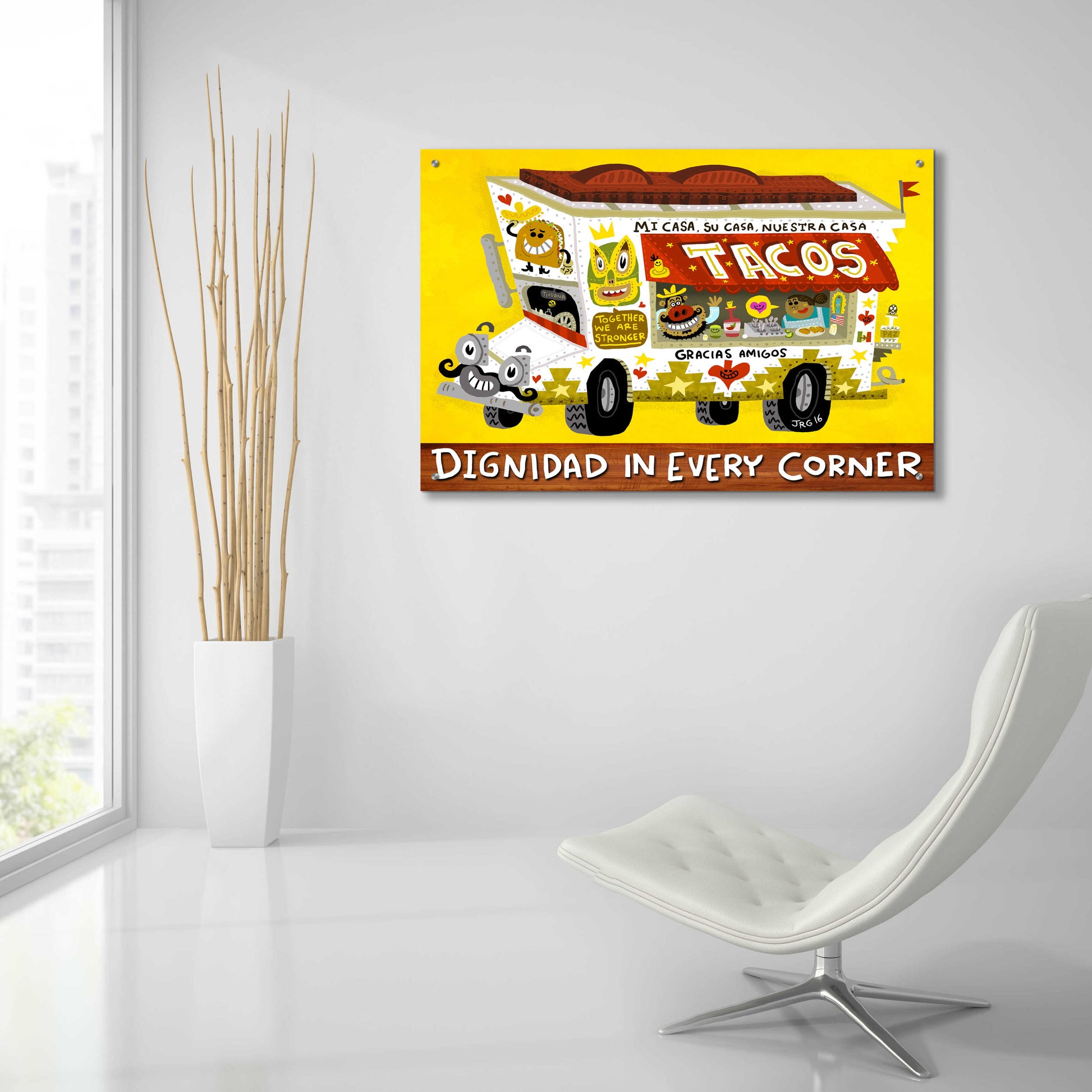 Epic Art 'Taco Truck' by Jorge R. Gutierrez,36x24