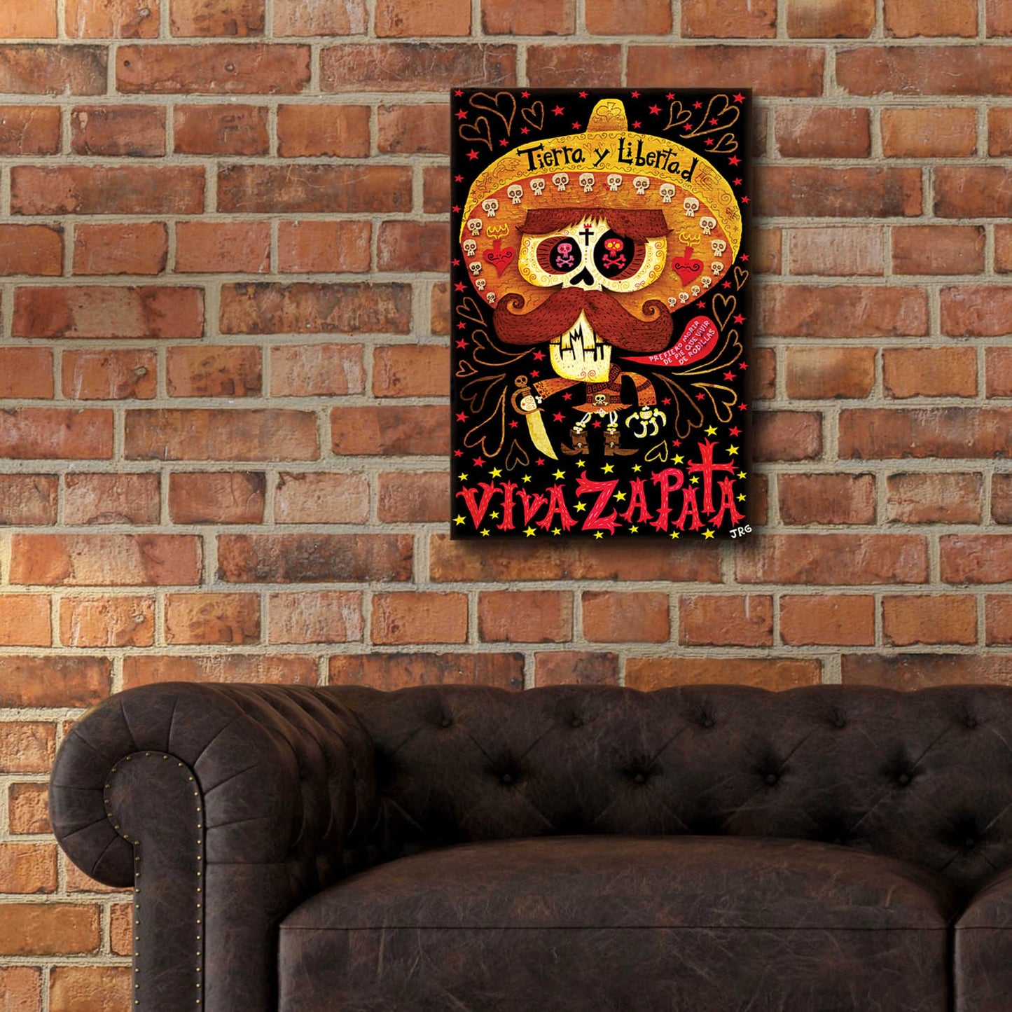 Epic Art 'Viva Zapata' by Jorge R. Gutierrez,16x24