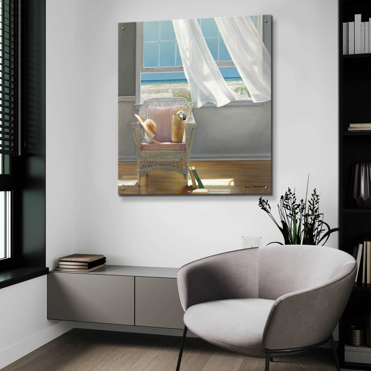 Epic Art 'Getaway' by Karen Hollingsworth,36x36