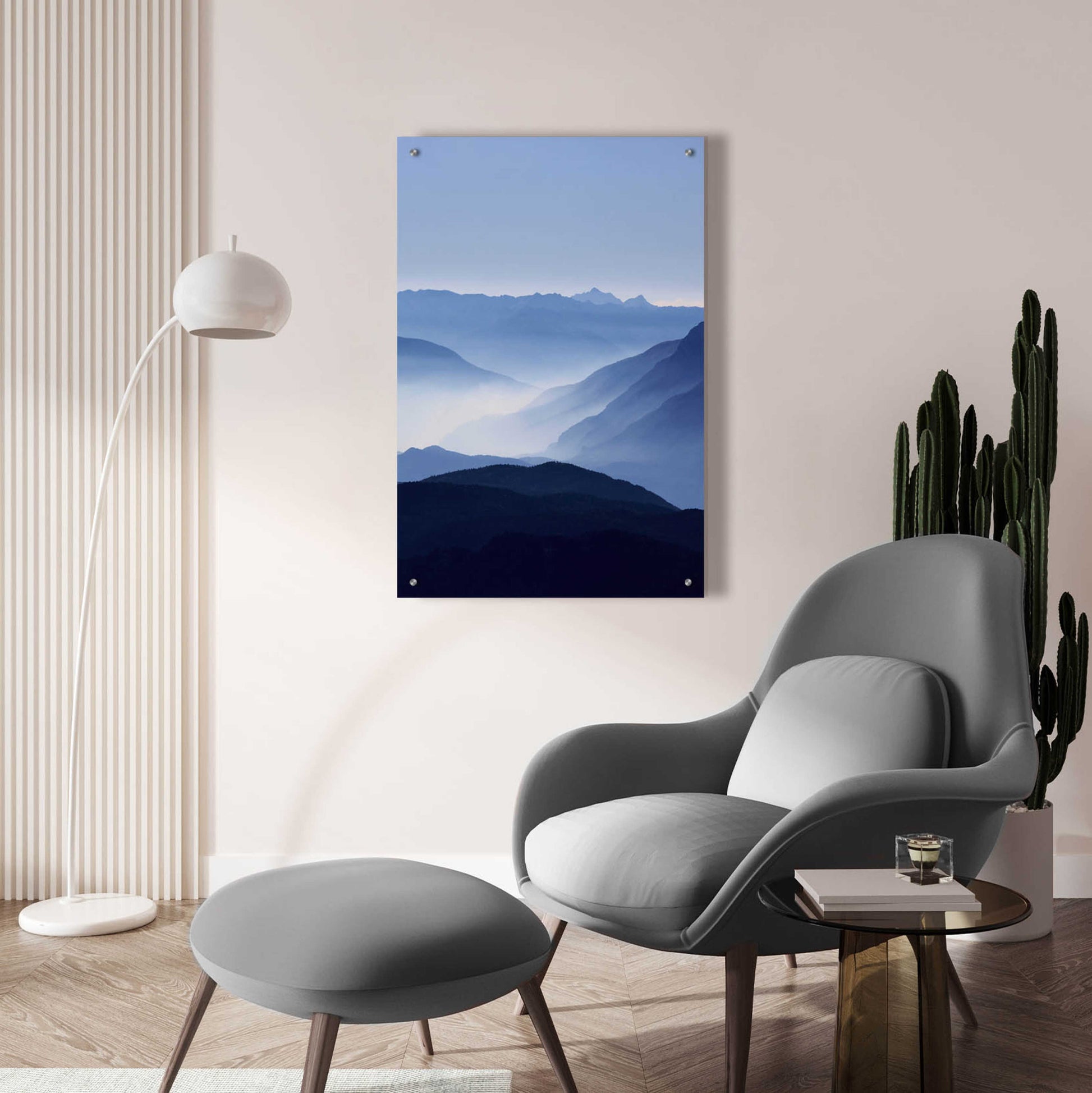 Epic Art 'Blue Mountains' by Lexie Greer,24x36