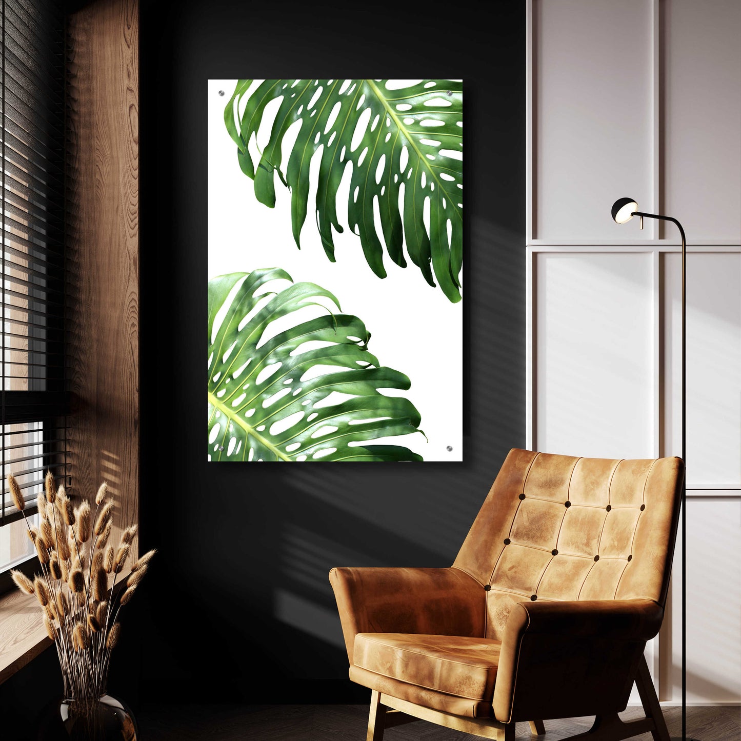 Epic Art 'Double Philodendron (color)' by Lexie Greer,24x36