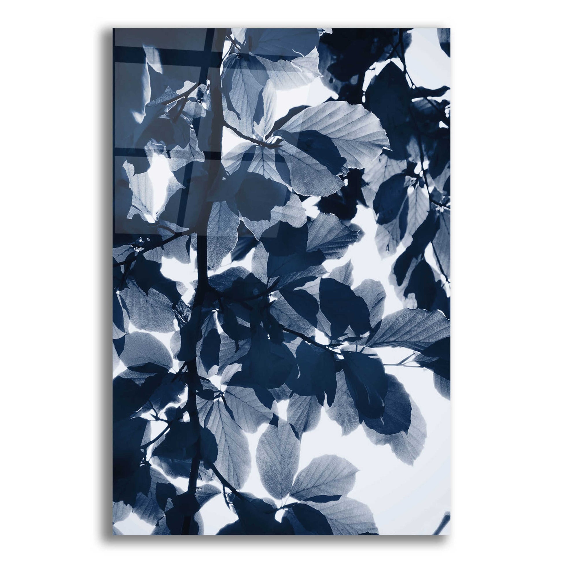 Epic Art 'Indigo Leaves' by Lexie Greer