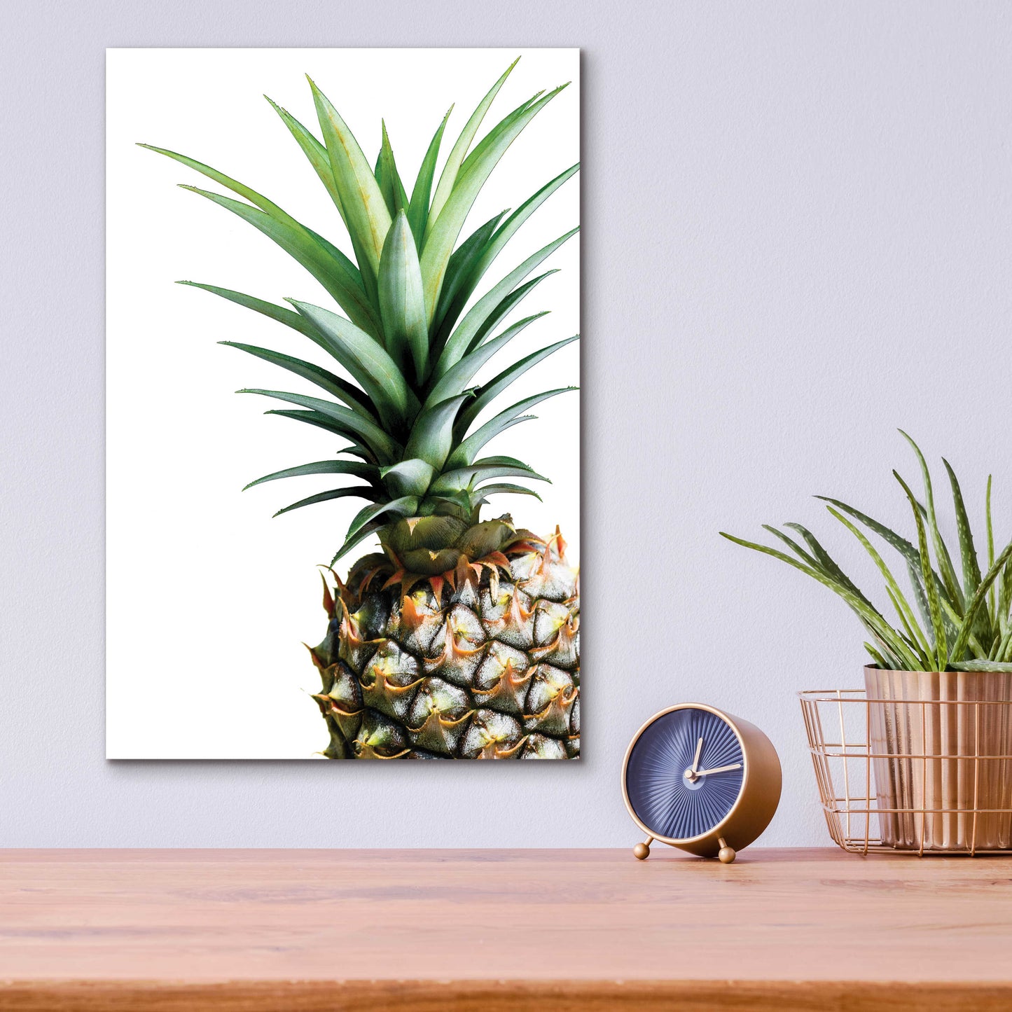 Epic Art 'Pineapple (color)' by Lexie Greer,12x16