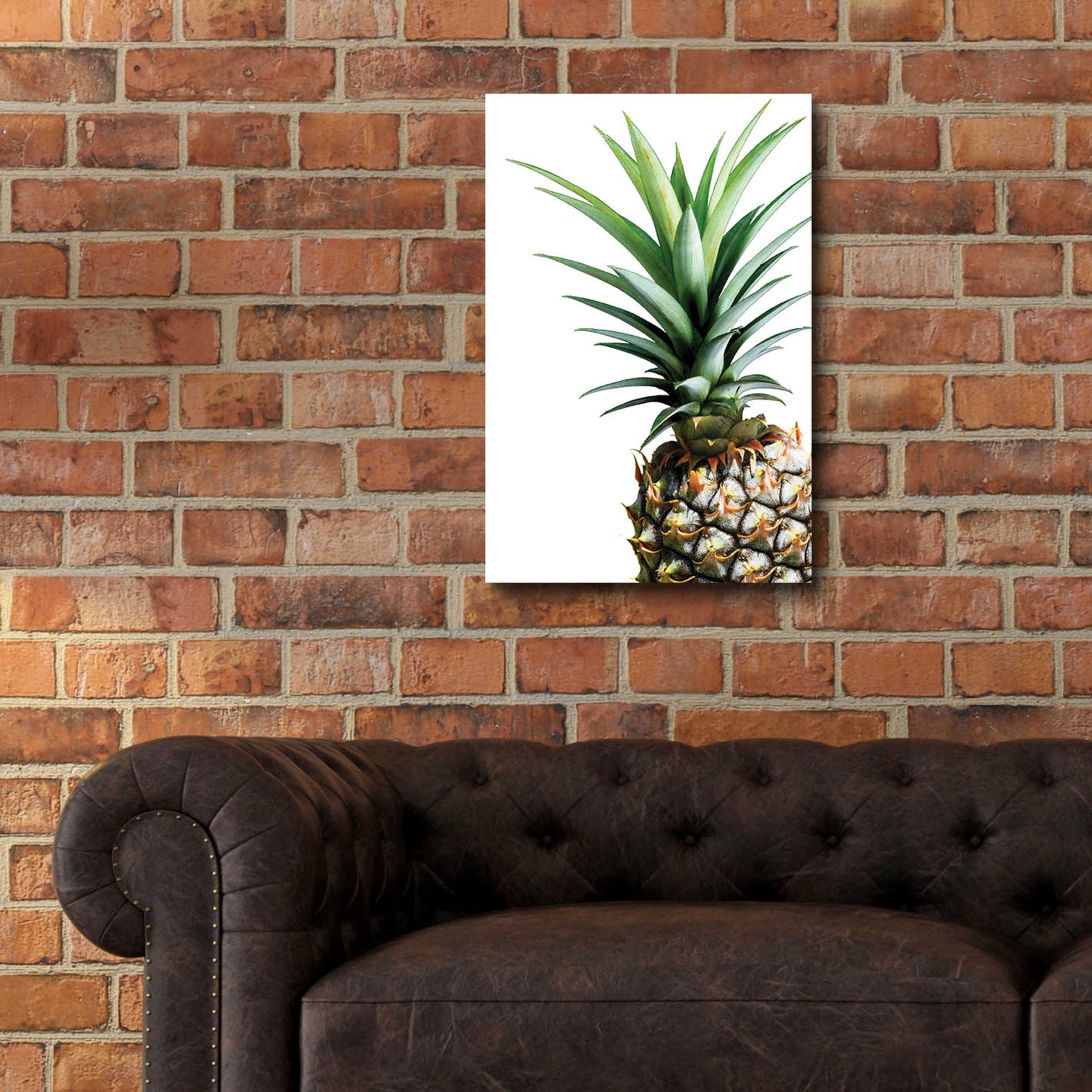 Epic Art 'Pineapple (color)' by Lexie Greer,16x24