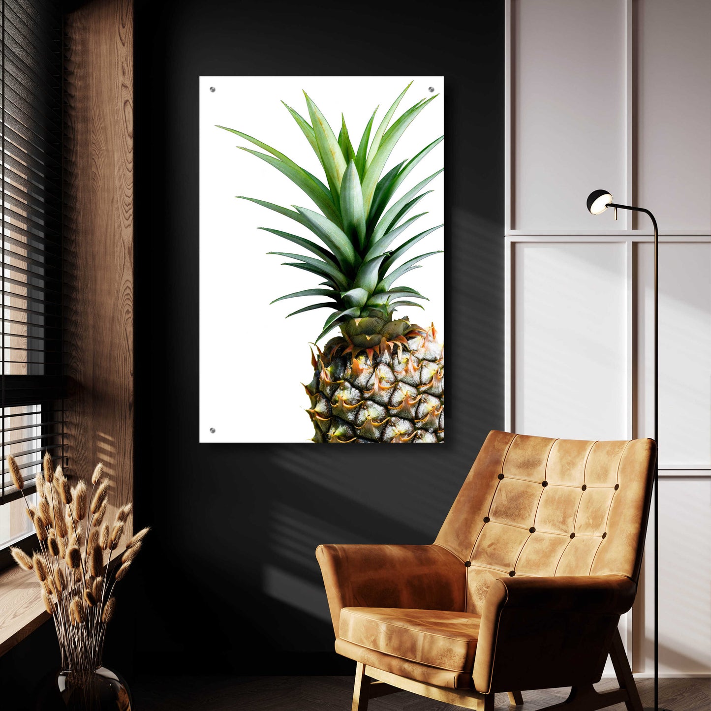 Epic Art 'Pineapple (color)' by Lexie Greer,24x36