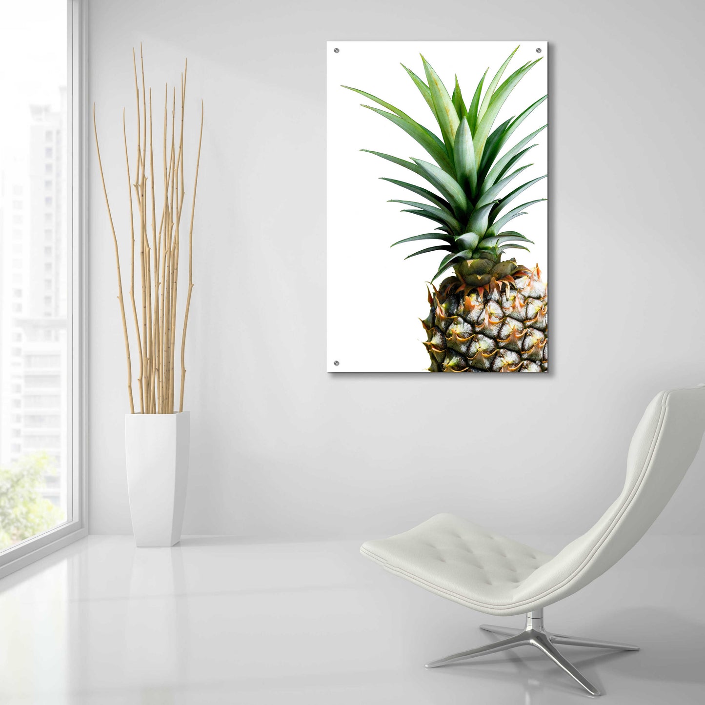 Epic Art 'Pineapple (color)' by Lexie Greer,24x36