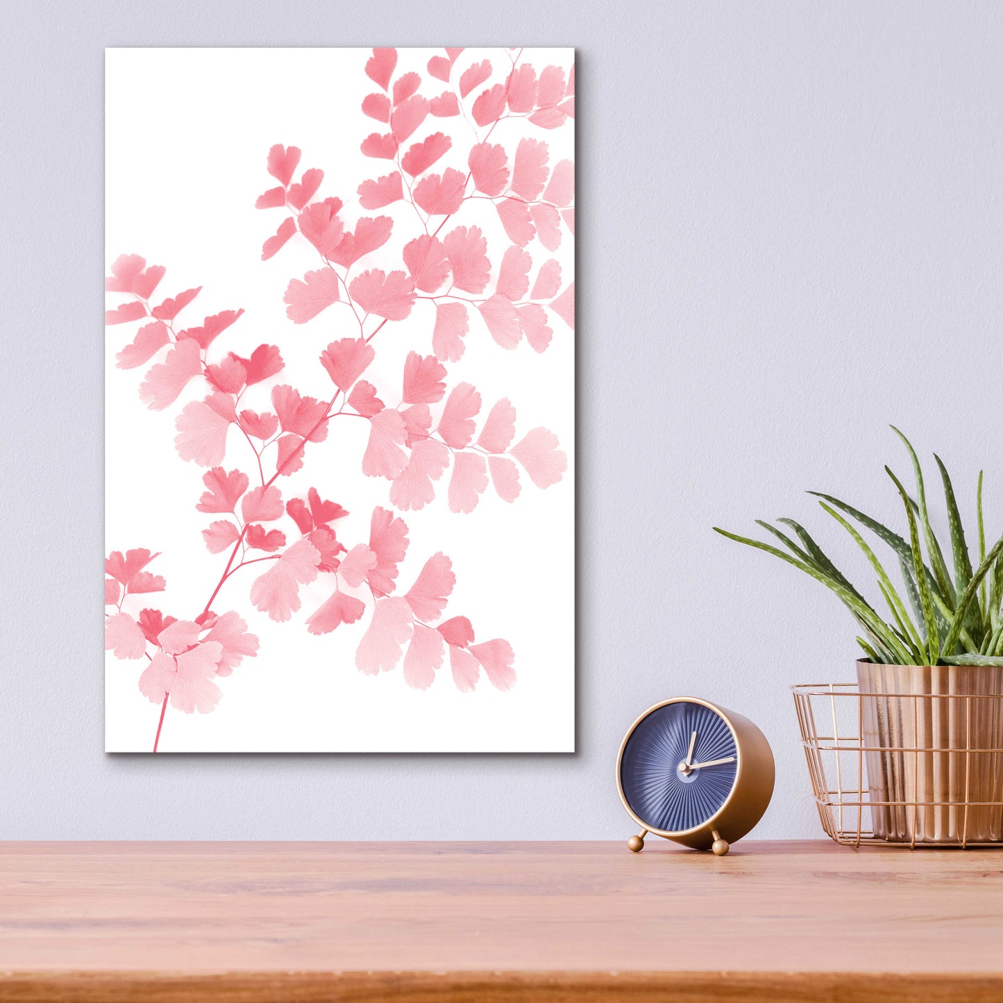 Epic Art 'Pink Maidenhair' by Lexie Greer,12x16